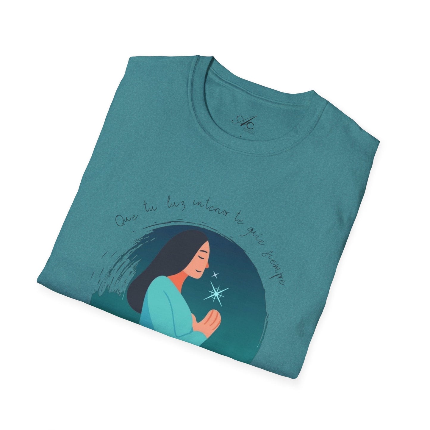 Wear Your Peace. Meditative Goddess T-Shirt, Mindfulness Apparel, Spiritual Gift, Yoga Tee, Relaxation Wear, Inspirational Top - Metamorphosis Creations