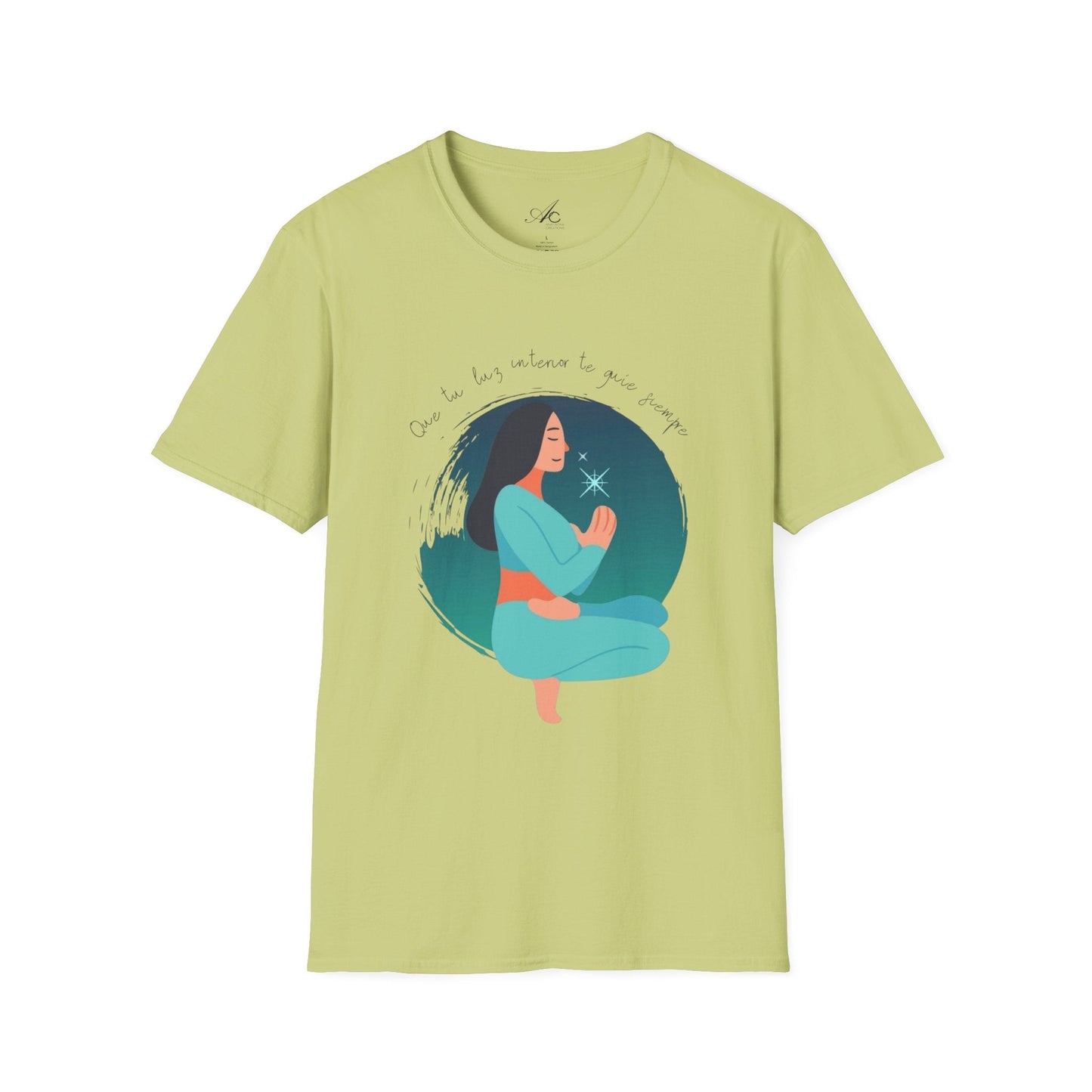 Wear Your Peace. Meditative Goddess T-Shirt, Mindfulness Apparel, Spiritual Gift, Yoga Tee, Relaxation Wear, Inspirational Top - Metamorphosis Creations