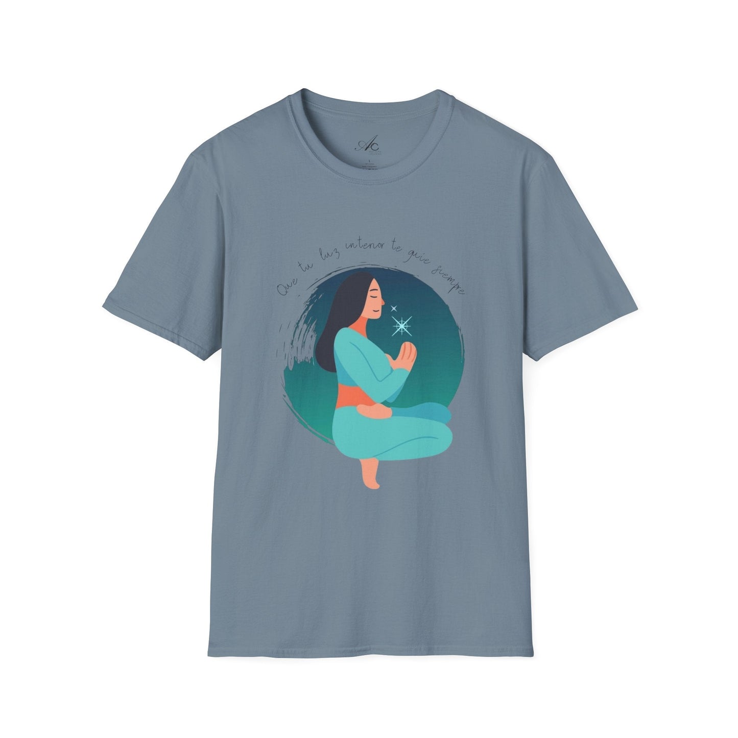 Wear Your Peace. Meditative Goddess T-Shirt, Mindfulness Apparel, Spiritual Gift, Yoga Tee, Relaxation Wear, Inspirational Top - Metamorphosis Creations