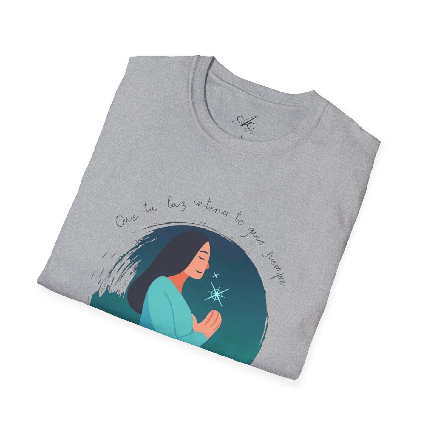 Wear Your Peace. Meditative Goddess T-Shirt, Mindfulness Apparel, Spiritual Gift, Yoga Tee, Relaxation Wear, Inspirational Top - Metamorphosis Creations