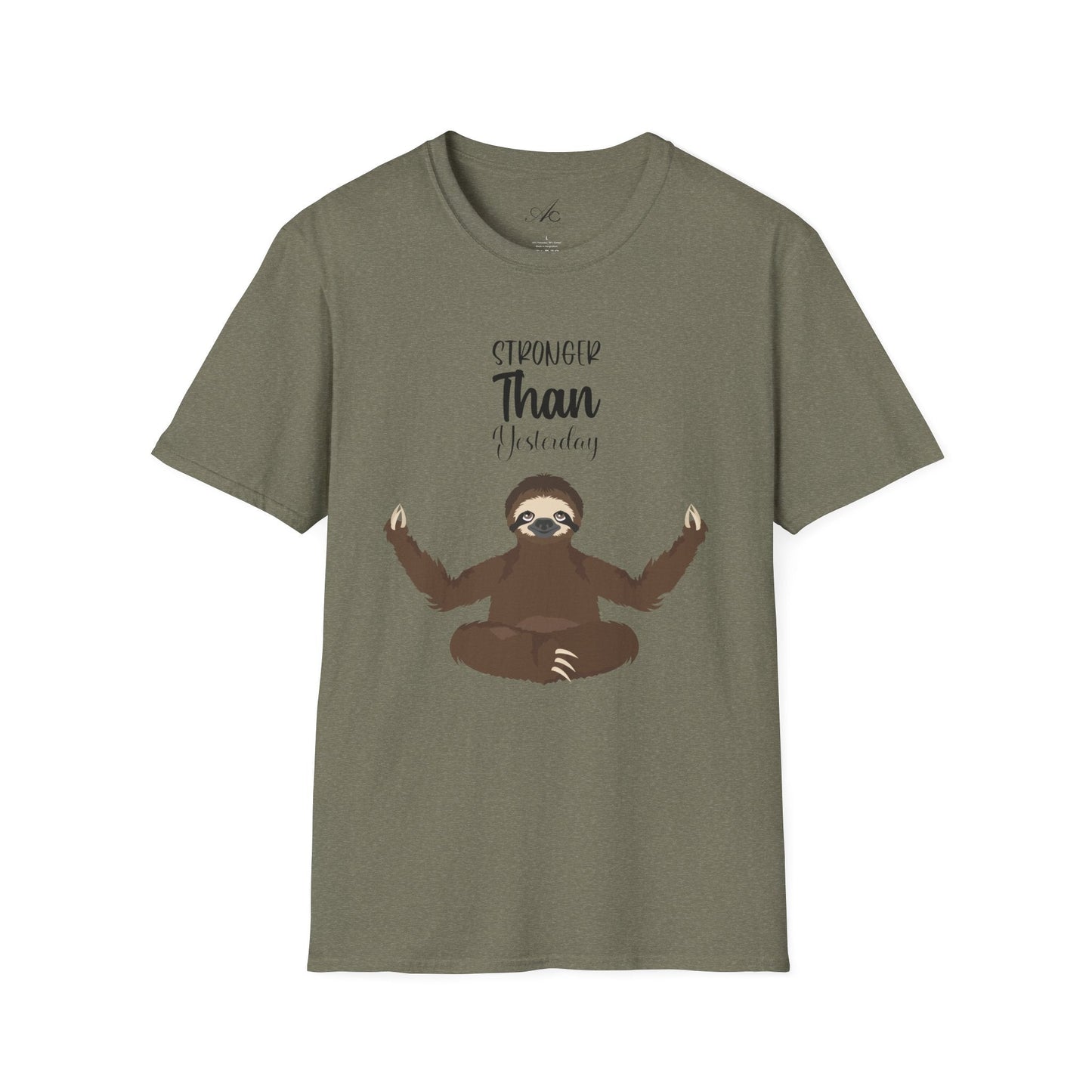 🧘♀️ Wear Your Peace. - Unisex Softstyle Tee, Funny Gift for Lazy Days, Quirky Casual Wear, Perfect for Birthdays, Relaxation Vibes - Metamorphosis Creations