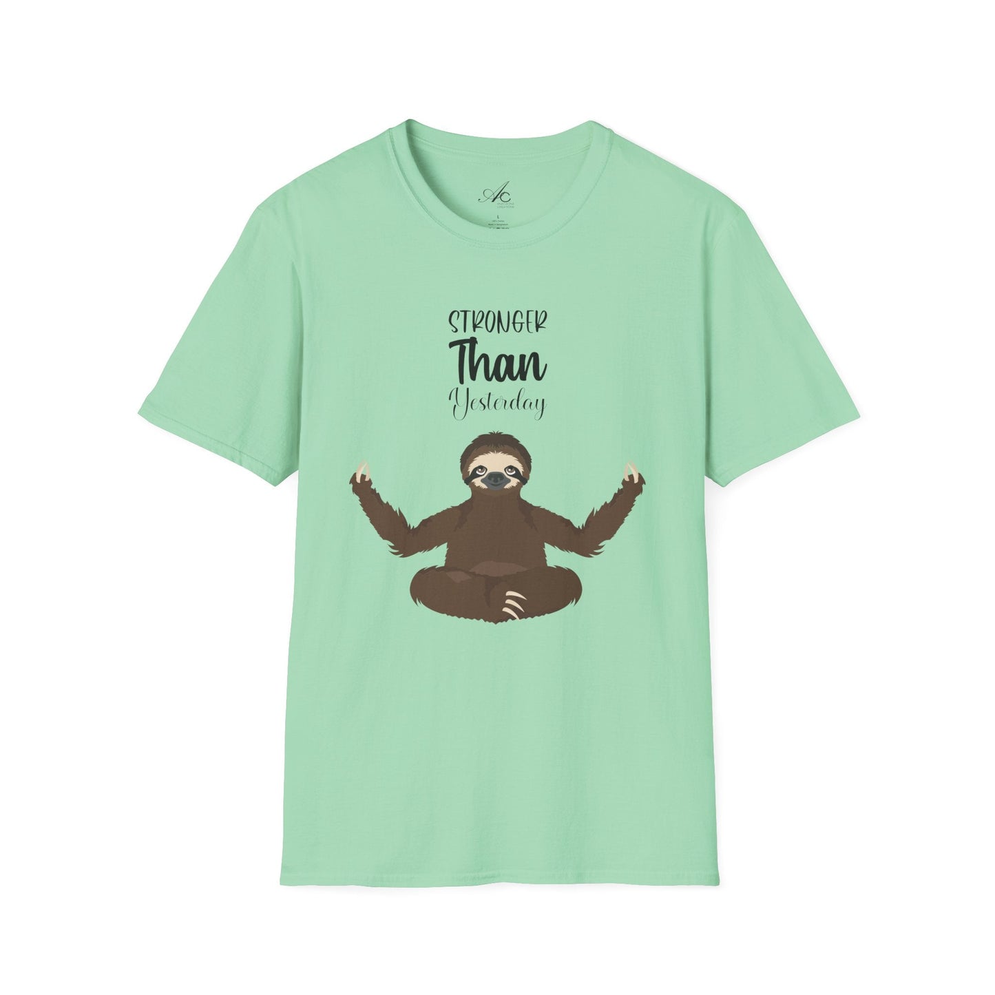 🧘♀️ Wear Your Peace. - Unisex Softstyle Tee, Funny Gift for Lazy Days, Quirky Casual Wear, Perfect for Birthdays, Relaxation Vibes - Metamorphosis Creations