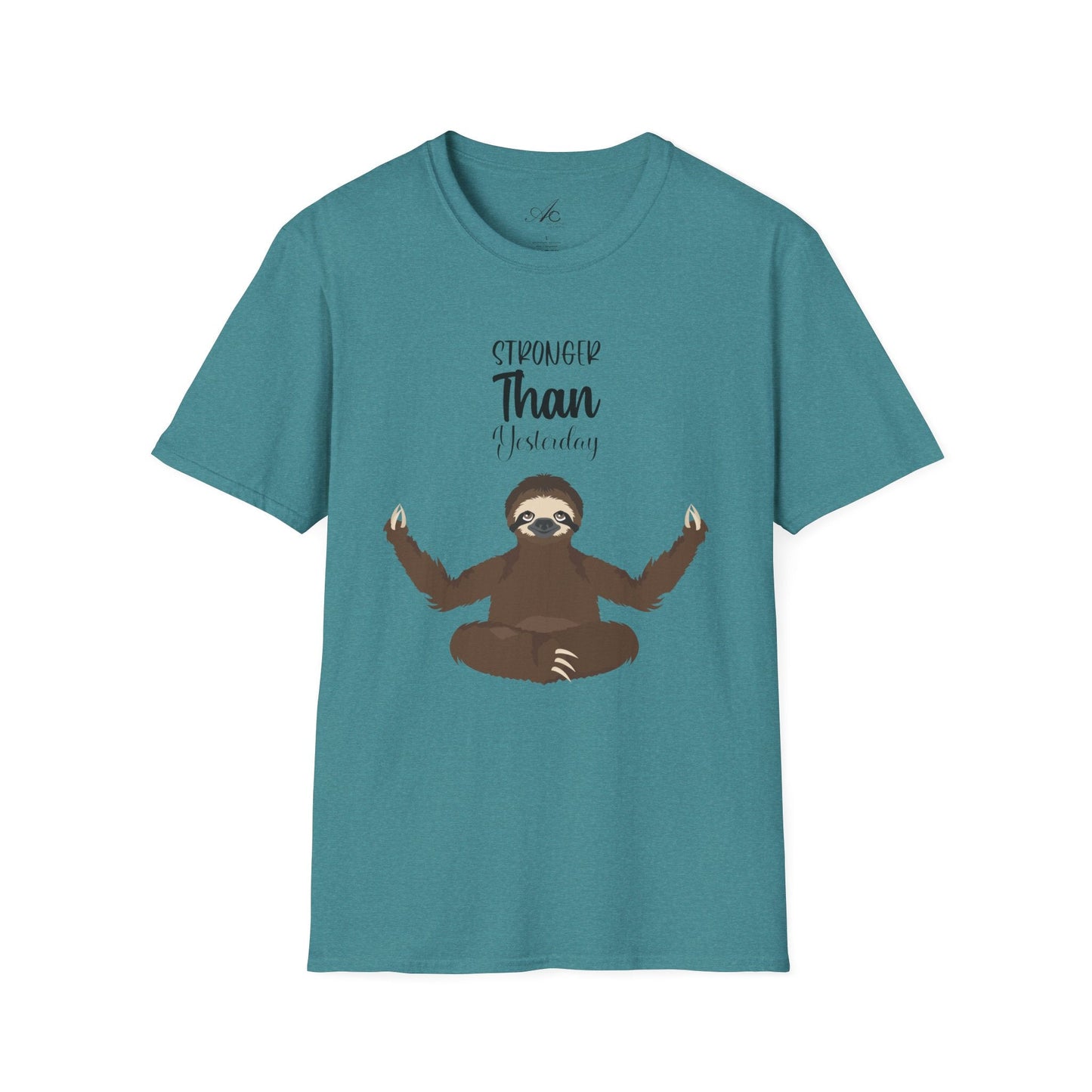 🧘♀️ Wear Your Peace. - Unisex Softstyle Tee, Funny Gift for Lazy Days, Quirky Casual Wear, Perfect for Birthdays, Relaxation Vibes - Metamorphosis Creations