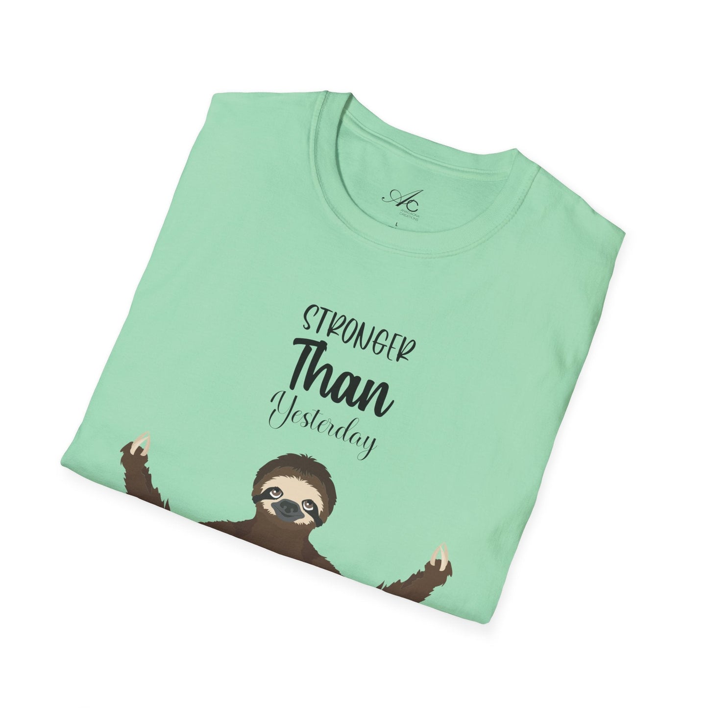 🧘♀️ Wear Your Peace. - Unisex Softstyle Tee, Funny Gift for Lazy Days, Quirky Casual Wear, Perfect for Birthdays, Relaxation Vibes - Metamorphosis Creations