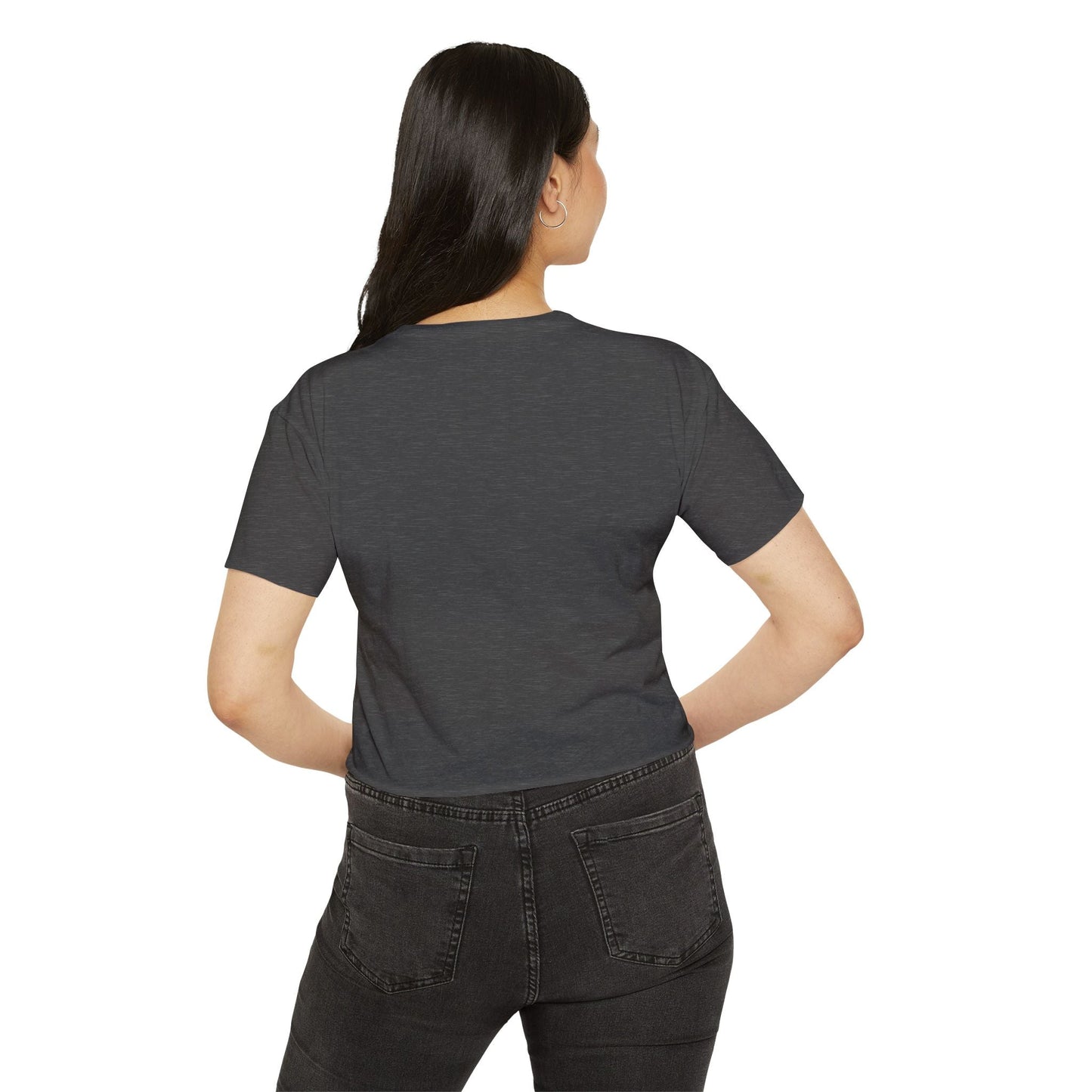 🧘♀️ Wear Your Peace. Women's Festival Crop Top, Boho Chic Summer Top, Loose Festival Shirt, Inspirational Quote Tee, Eco - Friendly Crop Tee - Metamorphosis Creations