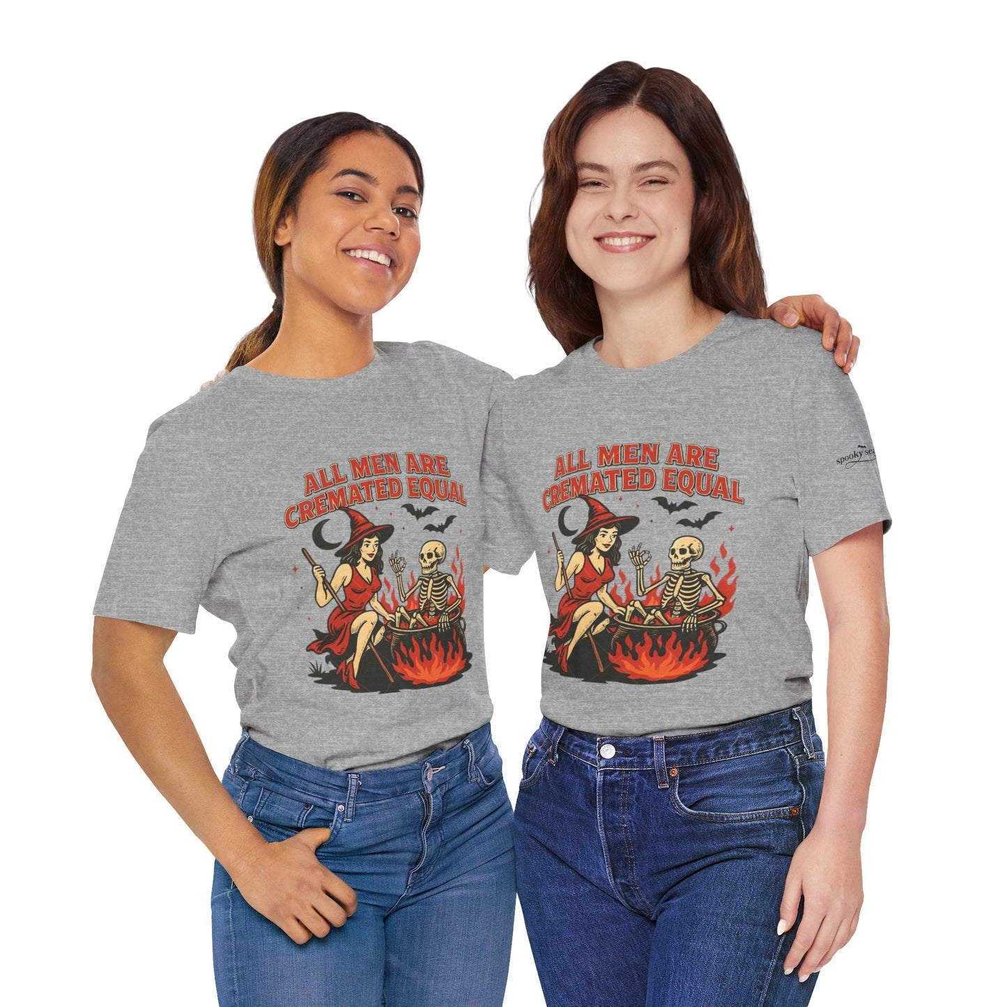 Witchy Humor Tee - Halloween Fun, Unisex T-Shirt, Casual Style, Gift for Spooky Season, Graphic Tee - Metamorphosis Creations