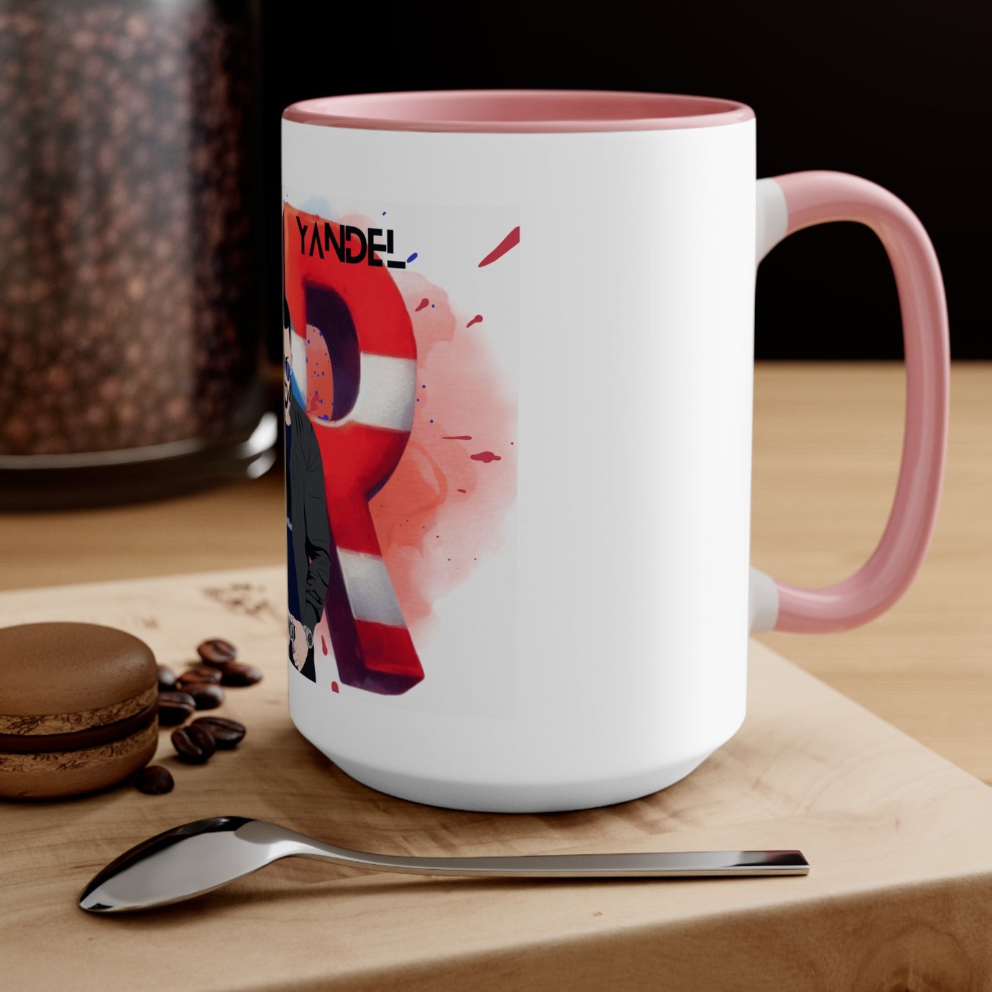 Yandel Puerto Rican Accent Mug - Perfect for Coffee Lovers, Gifts for Festivals, Artistic Drinkware, Home Decor, Enjoy Your Brew! - Metamorphosis Creations