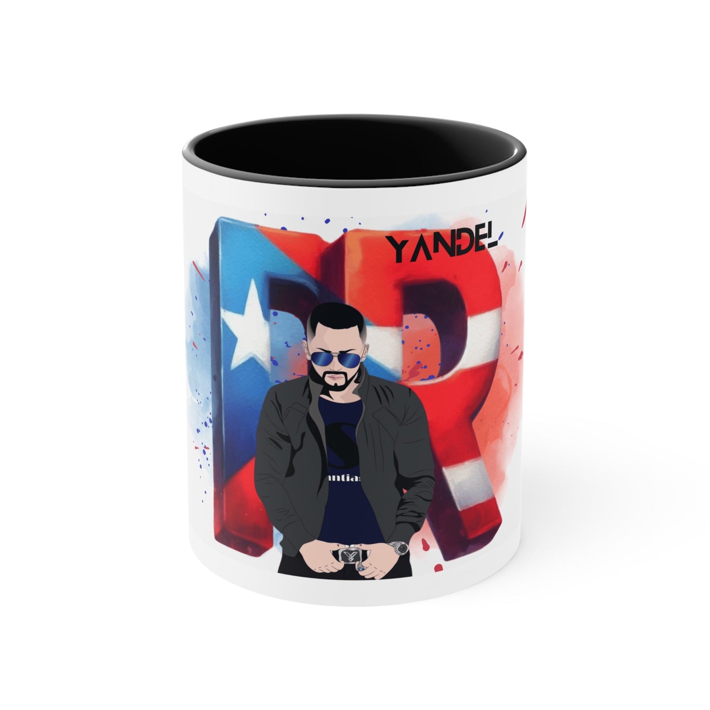 Yandel Puerto Rican Accent Mug - Perfect for Coffee Lovers, Gifts for Festivals, Artistic Drinkware, Home Decor, Enjoy Your Brew! - Metamorphosis Creations