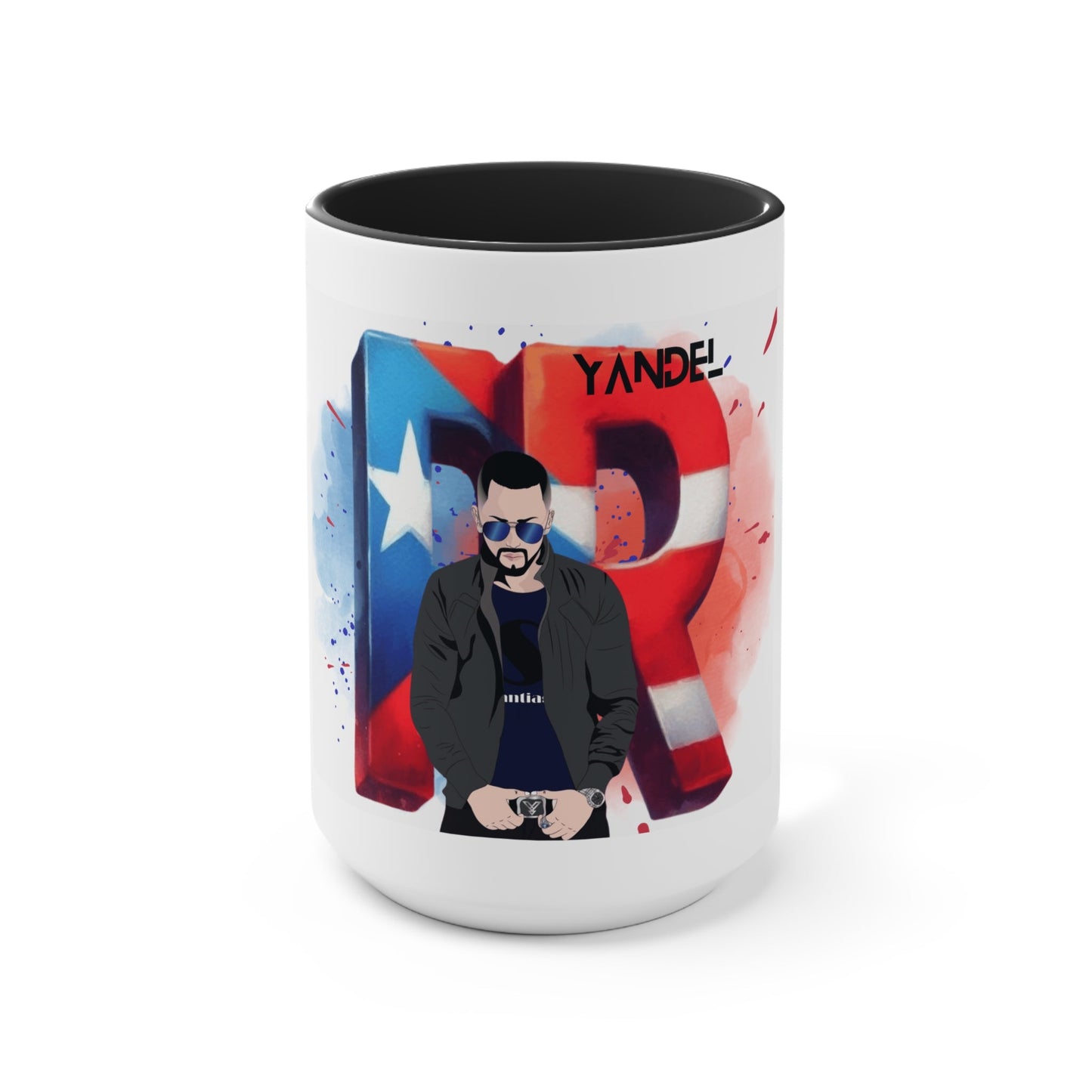 Yandel Puerto Rican Accent Mug - Perfect for Coffee Lovers, Gifts for Festivals, Artistic Drinkware, Home Decor, Enjoy Your Brew! - Metamorphosis Creations