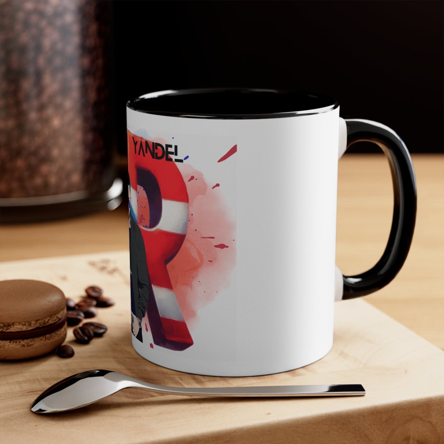 Yandel Puerto Rican Accent Mug - Perfect for Coffee Lovers, Gifts for Festivals, Artistic Drinkware, Home Decor, Enjoy Your Brew! - Metamorphosis Creations