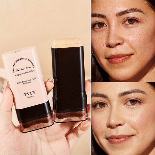 2-in-1 Concealer & Foundation Stick  Waterproof, Sweat-Proof, Matte Finish | Long-Lasting Makeup for Daily Wear, Travel, Photography & Stage