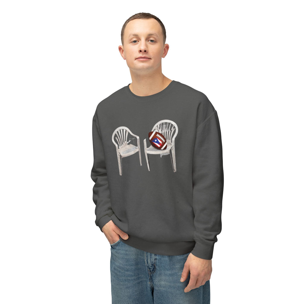 Benito Super Bowl 94 Puerto Rico Shirt Chair Vibes Crewneck Sweatshirt
