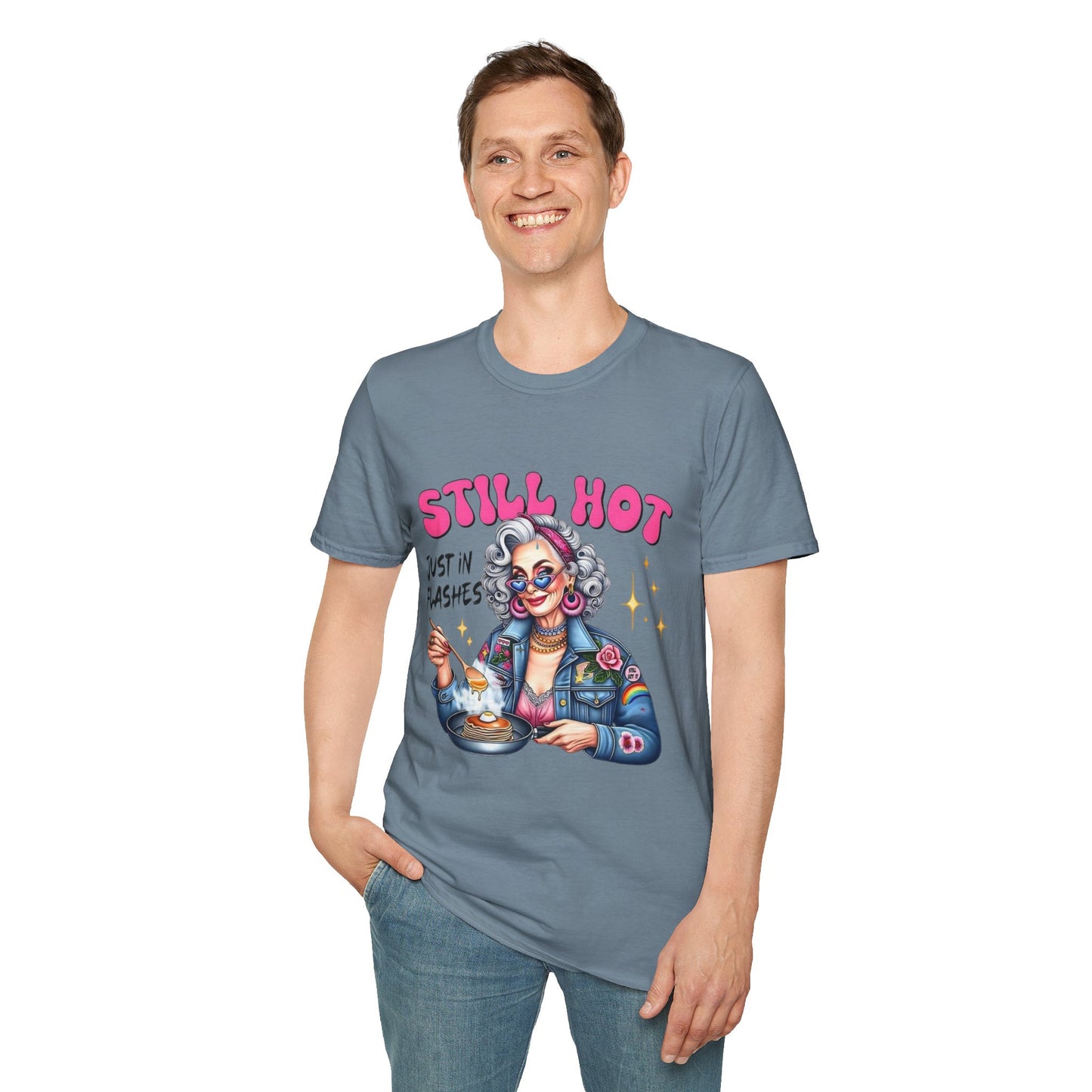 Humorous Retro Cooking T-Shirt, Funny Gift for Chefs and Foodies, Casual Wear, Gift for Grandma, Birthday Gift, Kitchen Humor Tee
