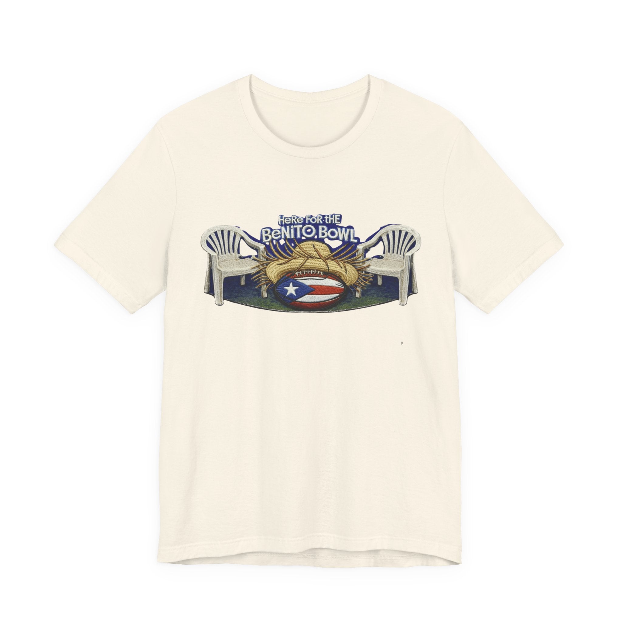 Benito Bowl Puerto Rico Football Tee