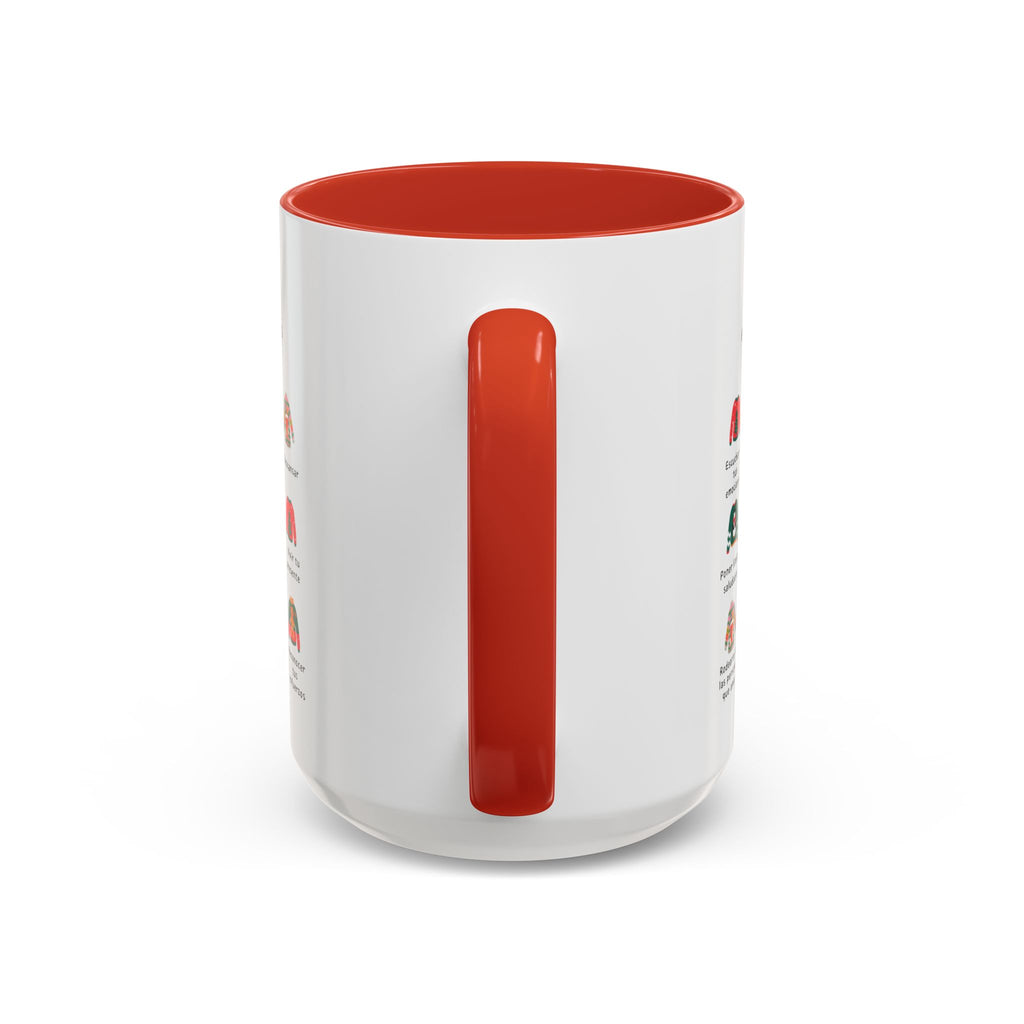 Coffee Mug — 'En Estas Fechas Recuerda' Holiday Sweater Reminder Accent Mug (11/15oz)