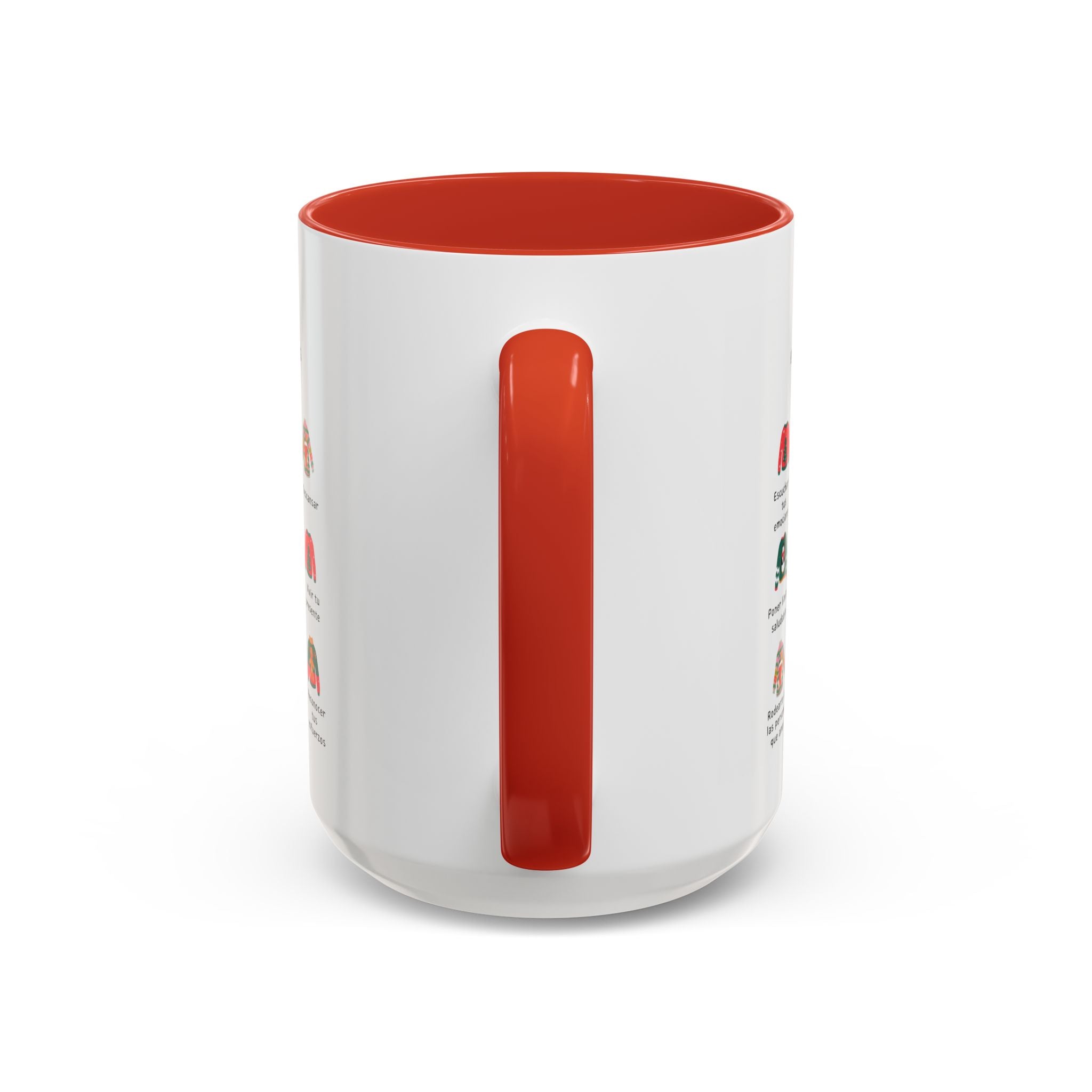 Coffee Mug — 'En Estas Fechas Recuerda' Holiday Sweater Reminder Accent Mug (11/15oz)