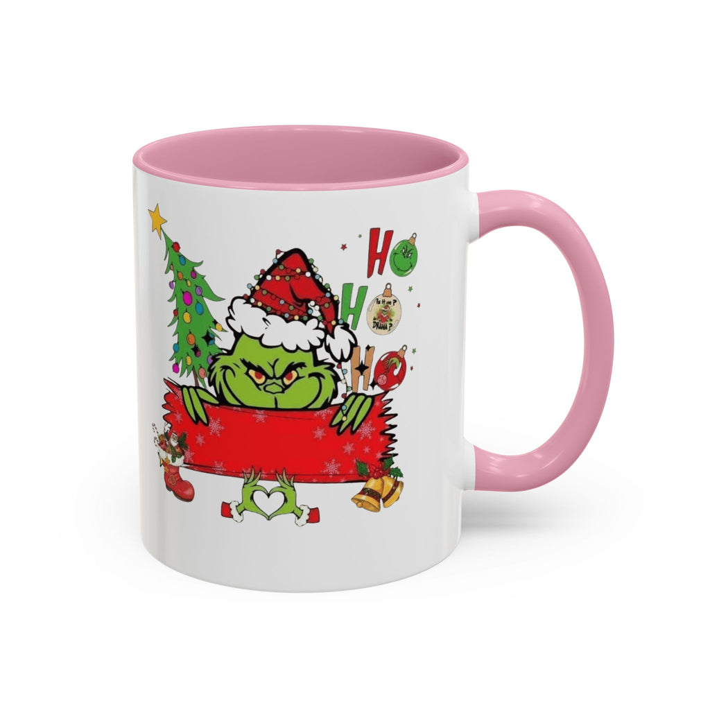 Christmas Grinch Mug (11oz & 15oz)  Funny Holiday Coffee Cup with Grinch Illustration Christmas Mugs Collection!