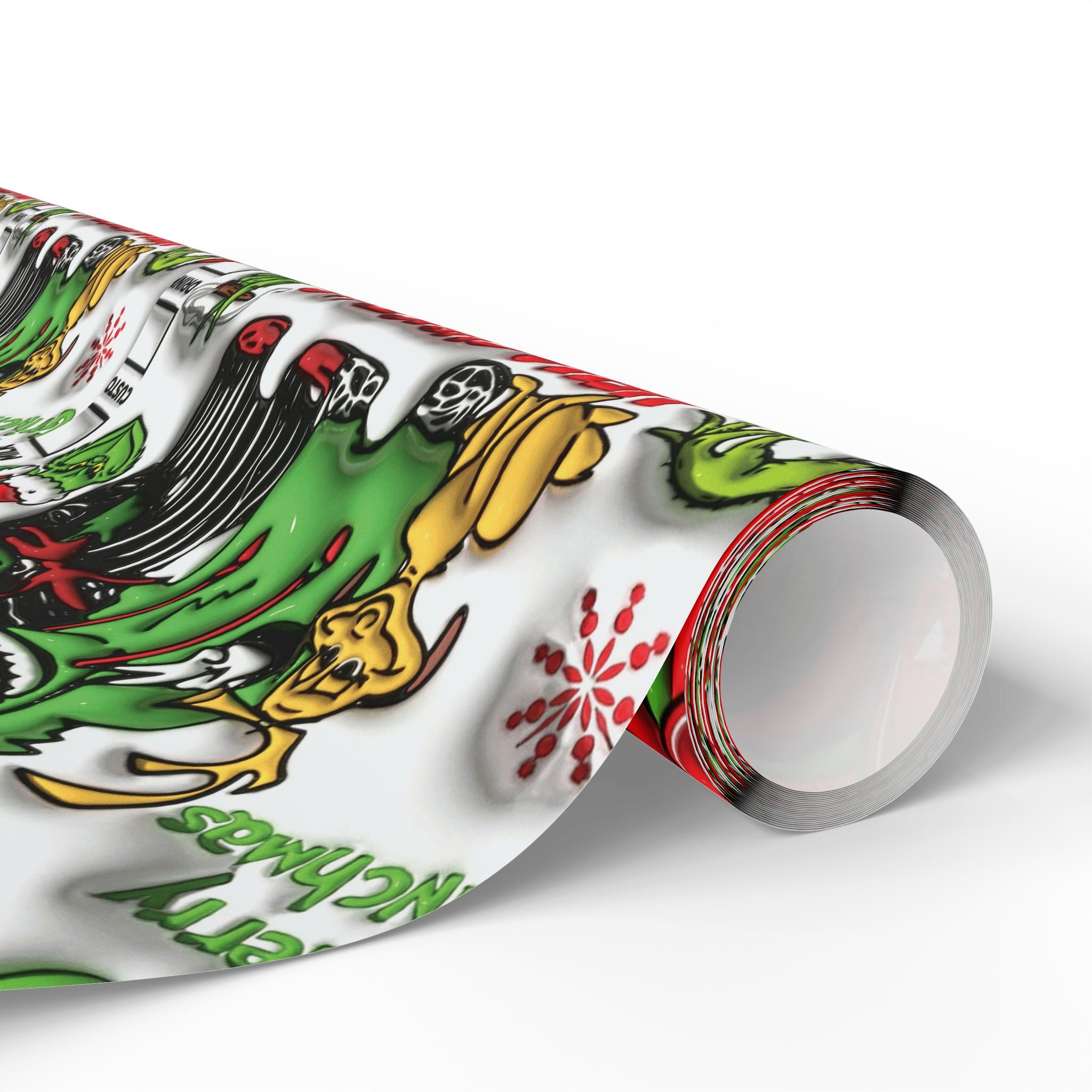 Festive Wrapping Paper – Whimsical Holiday Gift Wrap | Christmas Paper Roll | Fun & Unique Gift Packaging