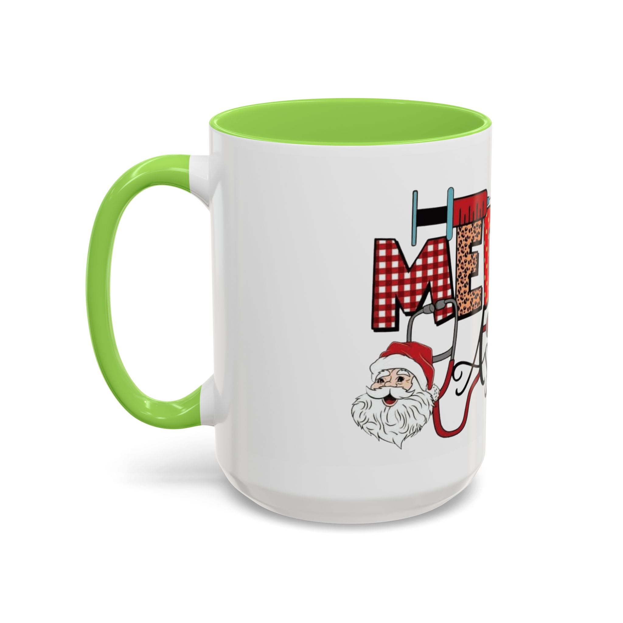 Medical Assistant Christmas Mug — Festive Colorful 11oz/15oz Coffee Cup Medical Christmas Mug