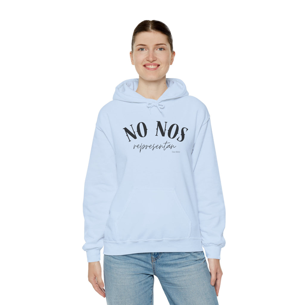 Puerto Rican Pride Hoodie  “No Nos representan” Front & Puñeta Flag Back