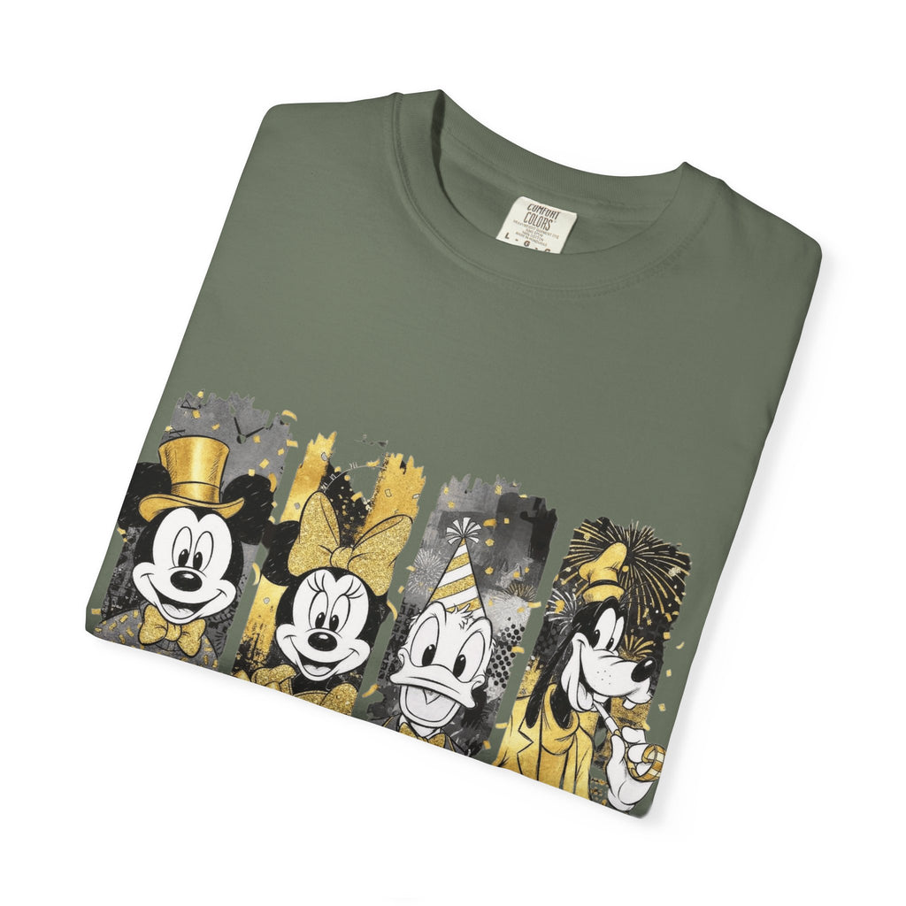 New Year Mickey & Friends T-Shirt  'Happy New Year' Graphic Tee