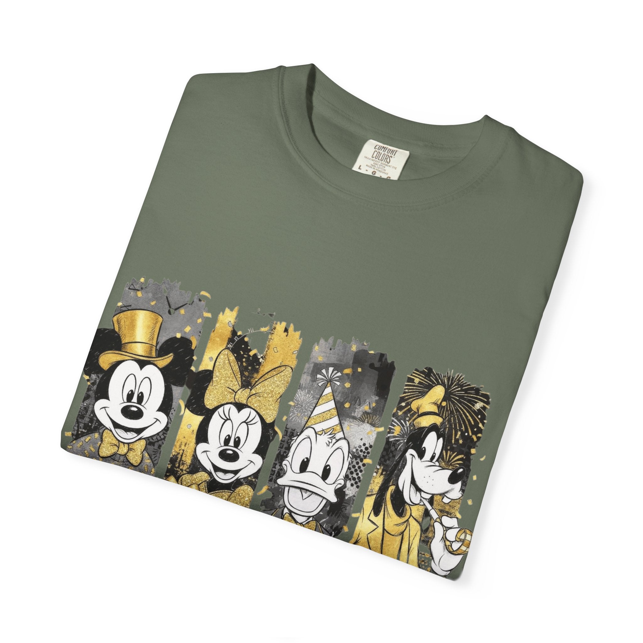 New Year Mickey & Friends T-Shirt  'Happy New Year' Graphic Tee