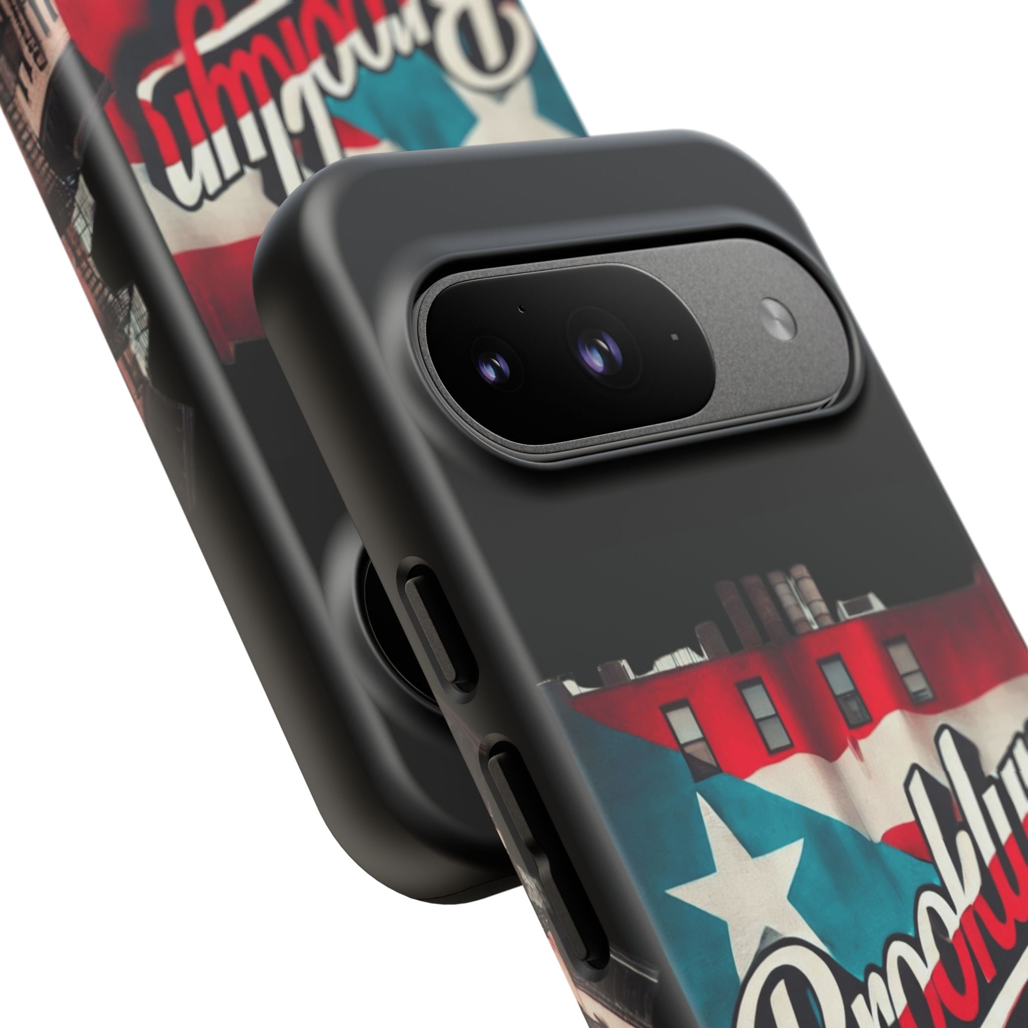 Brooklyn Street Art Phone Case  Urban Graffiti Protective Cover