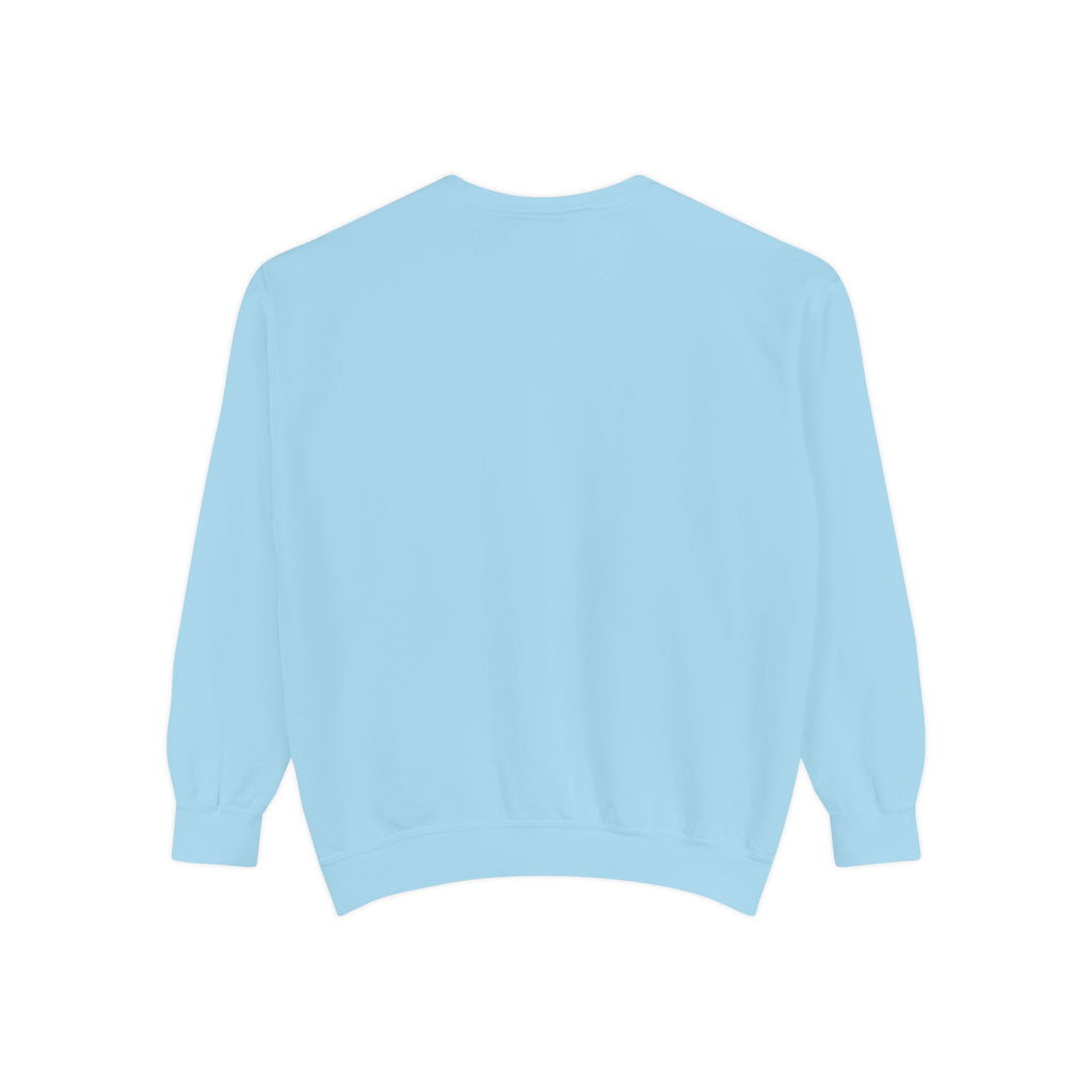 Cozy Window Scene Sweatshirt  "Listen, It Has So Much to Say" Graphic
