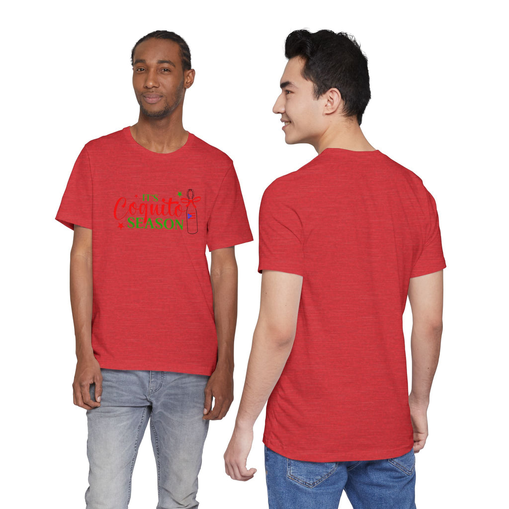 It's Coquito Season T-Shirt - Christmas Puerto Rican Holiday Cocktail Tee