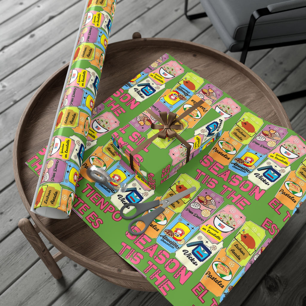 Puerto Rico Wrapping Paper – Cultural Gift Wrap | Boricua Heritage Design | Holiday & Celebration Gift Packaging