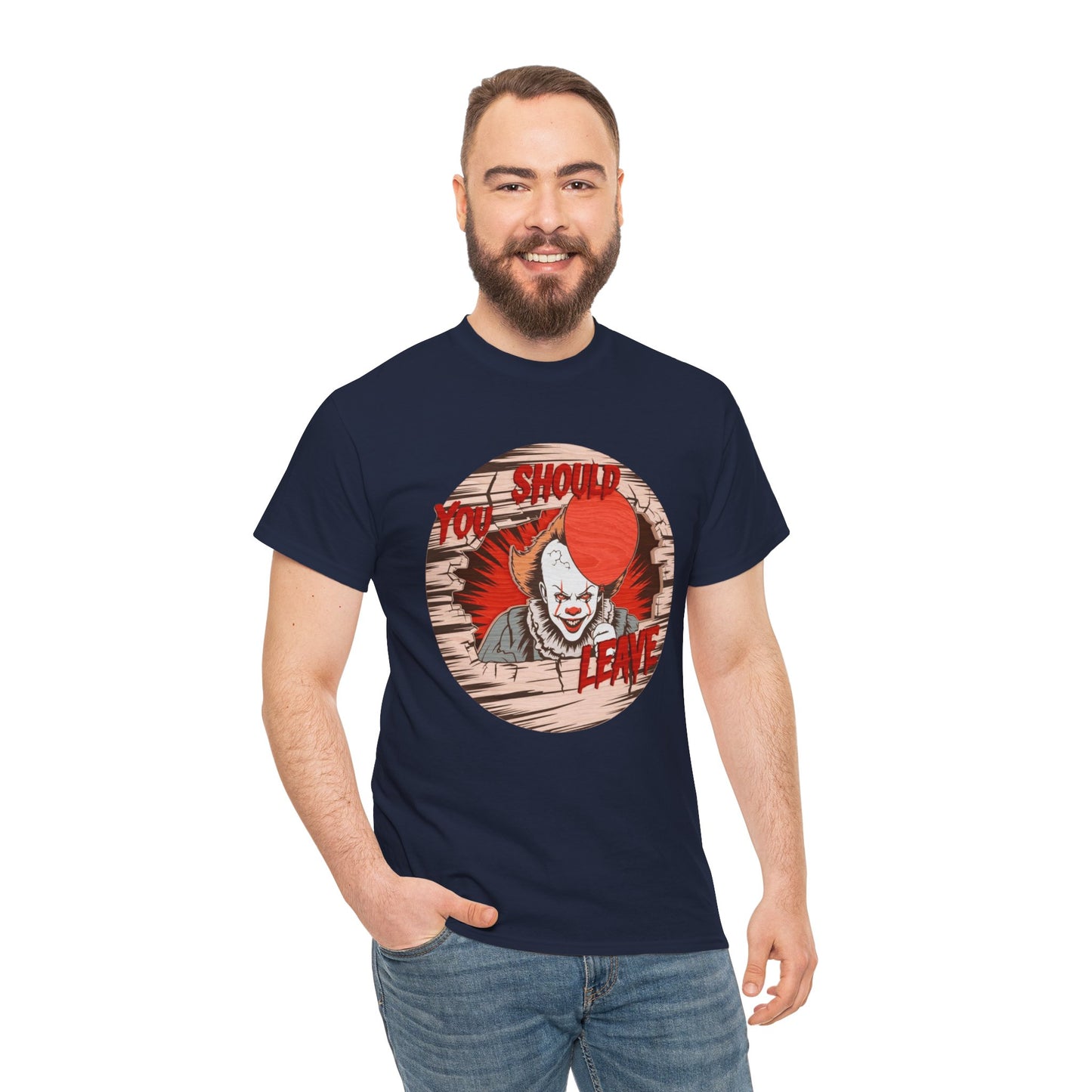 Horror Graphic Tee, Halloween Costume Shirt, Unisex Creepy Cotton Tee, Funny Horror T-Shirt, Retro Scary Outfit