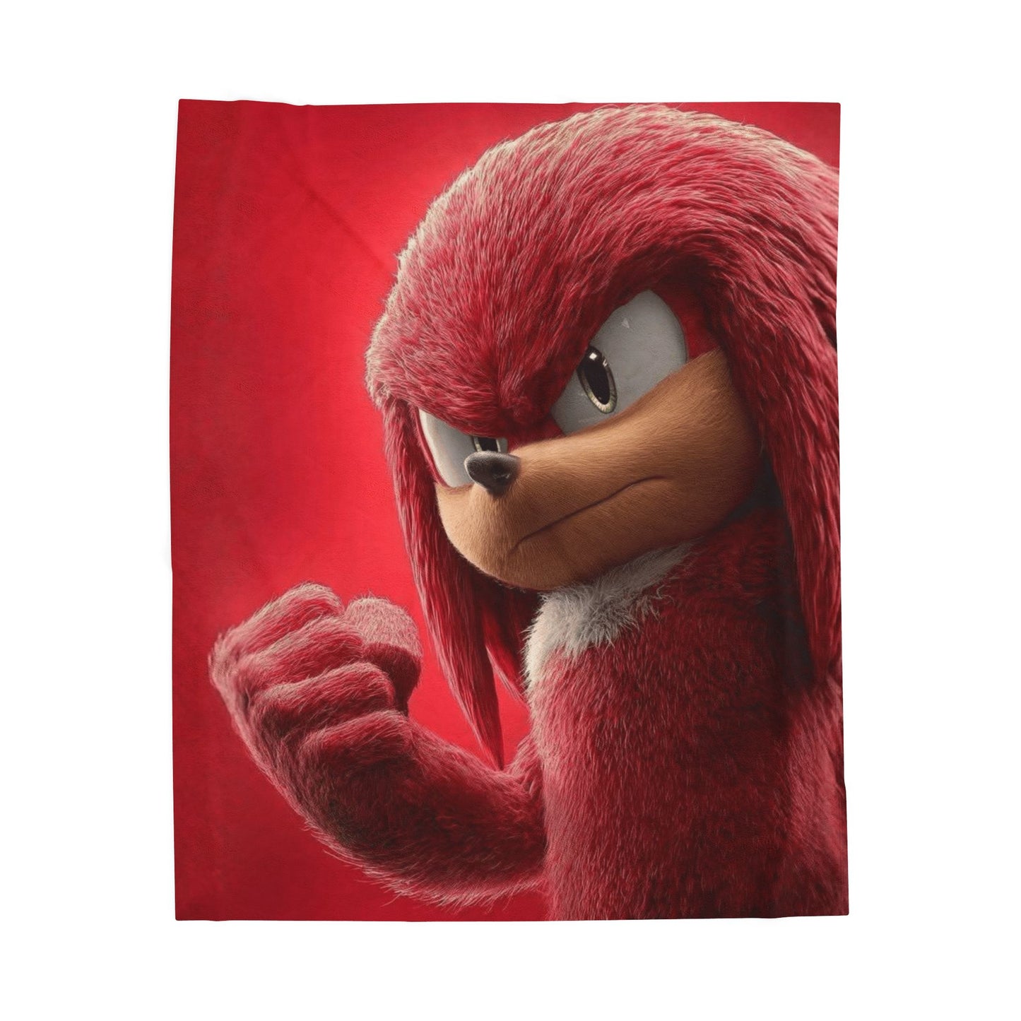 Knuckles Plush Throw Blanket