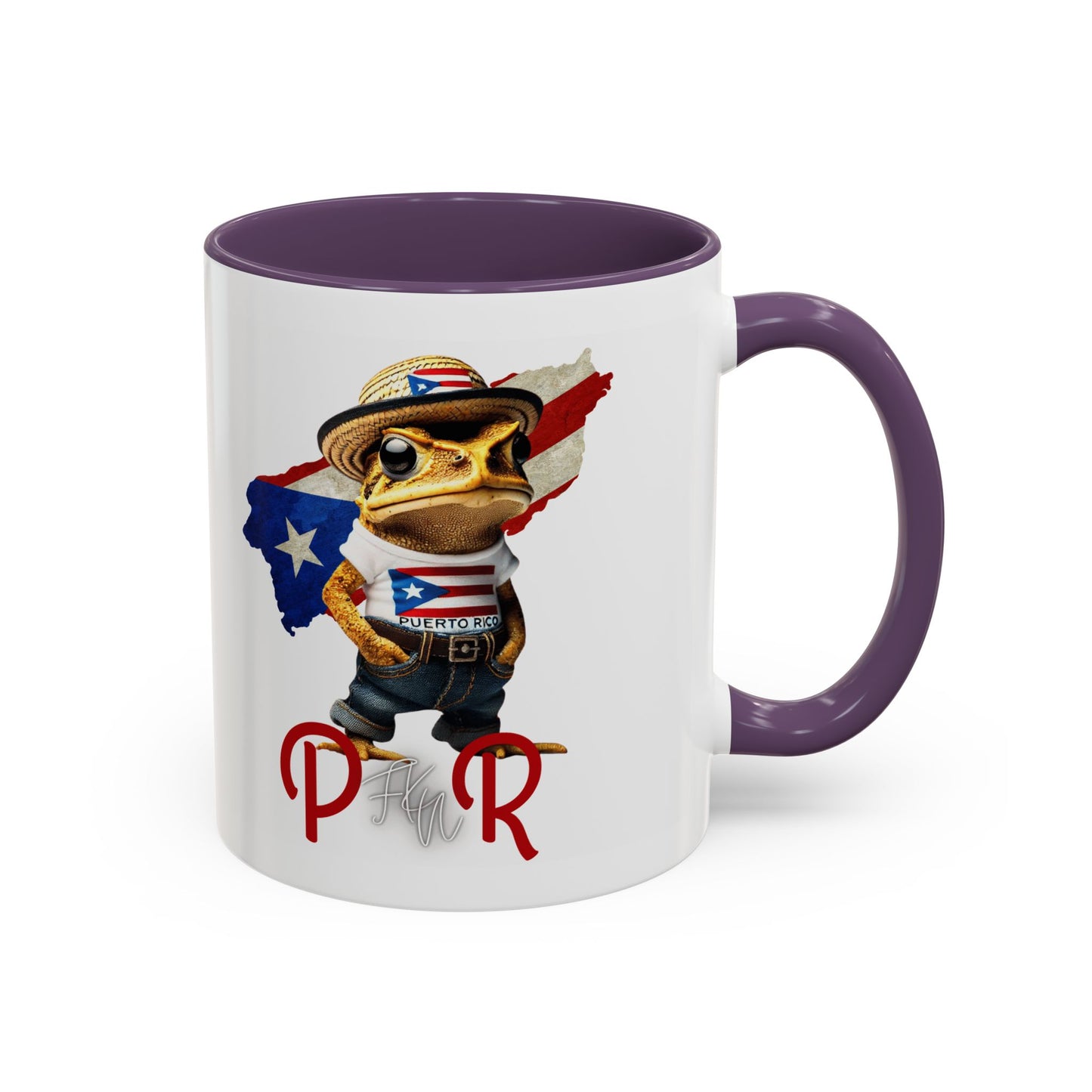 Puerto Rican Heritage Mugs with Unique Designs Accent Coffee Mug (11, 15oz)