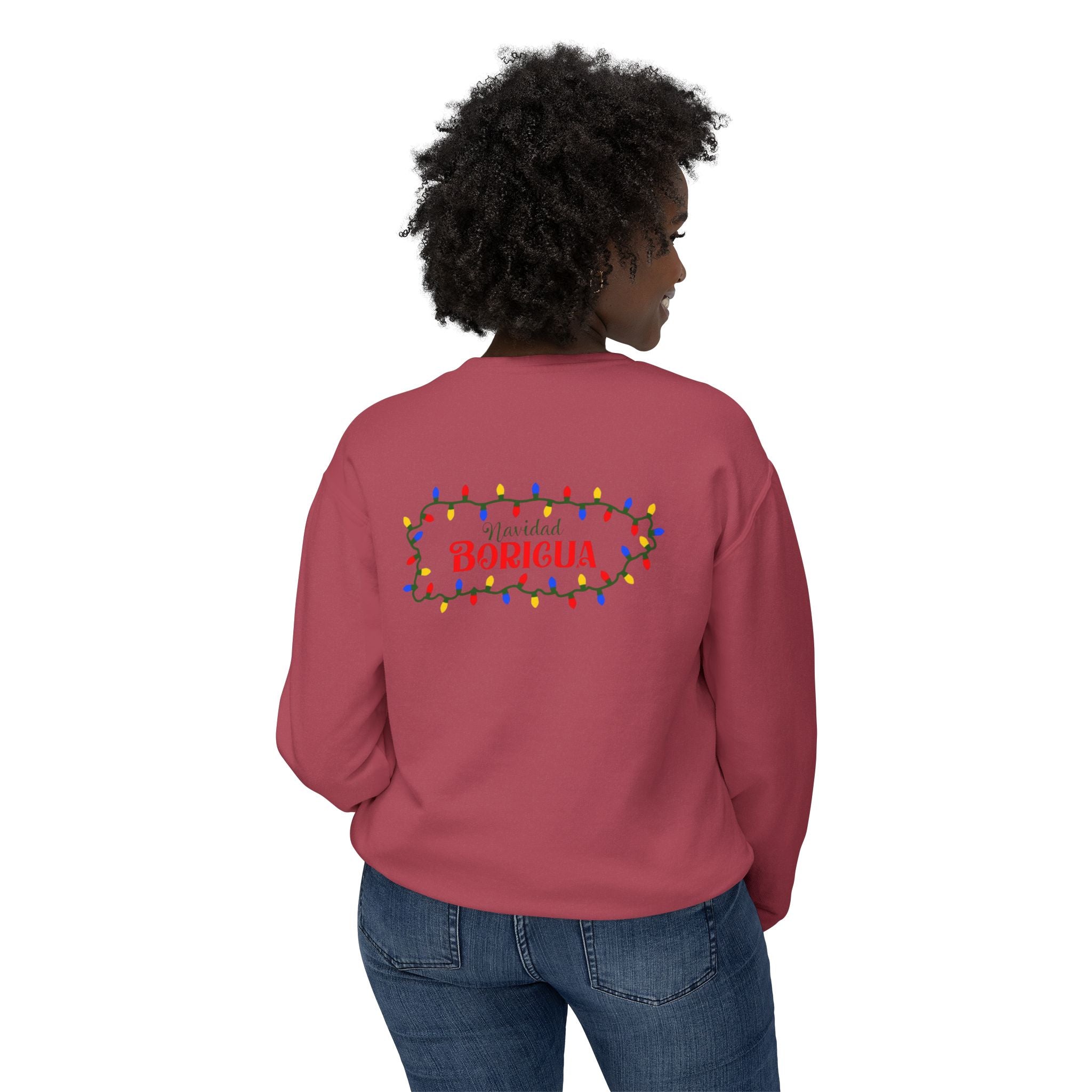 Medalla Light Puerto Rican Holiday Sweatshirt  Navidad Boricua Crewneck Puerto Rico Navidade