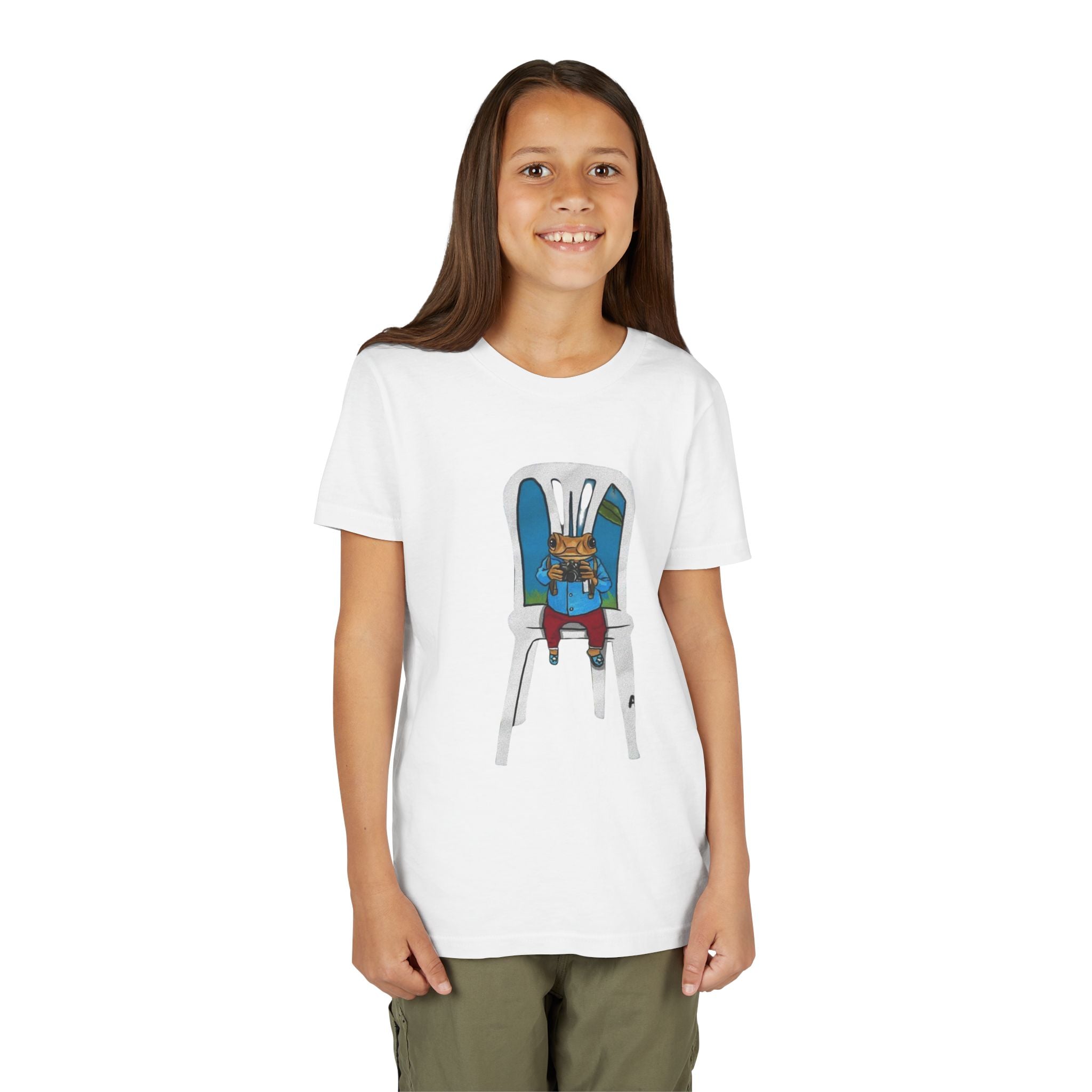 Kids Concho on a High Chair T-Shirt Cute Baby Rabbit Feeding Tee kids PUERTO RICO CHRISTMAS T-SHIRT