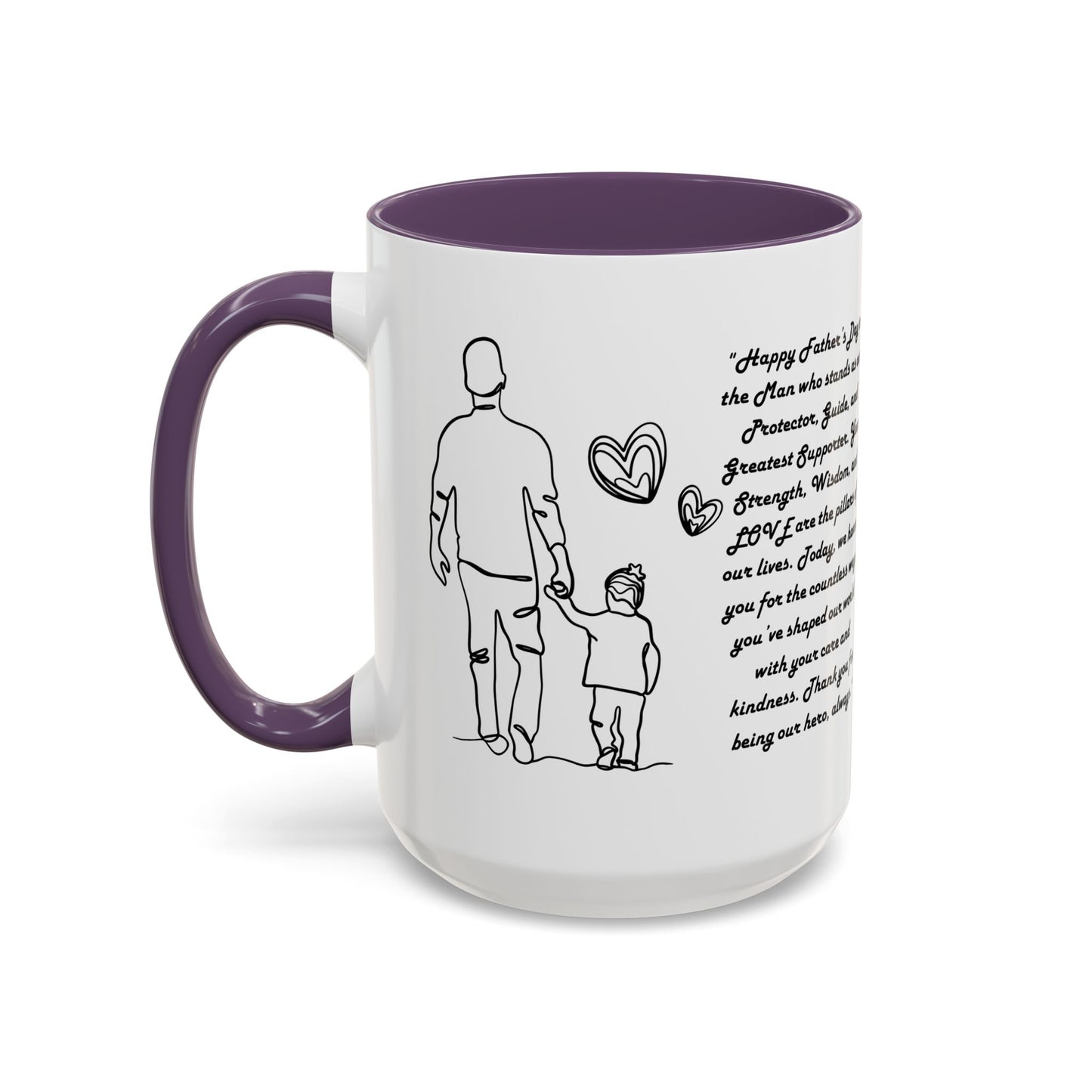 Fathers Day Mug Gift for Dad Funny Fathers Mug Accent Coffee Mug (11, 15oz)