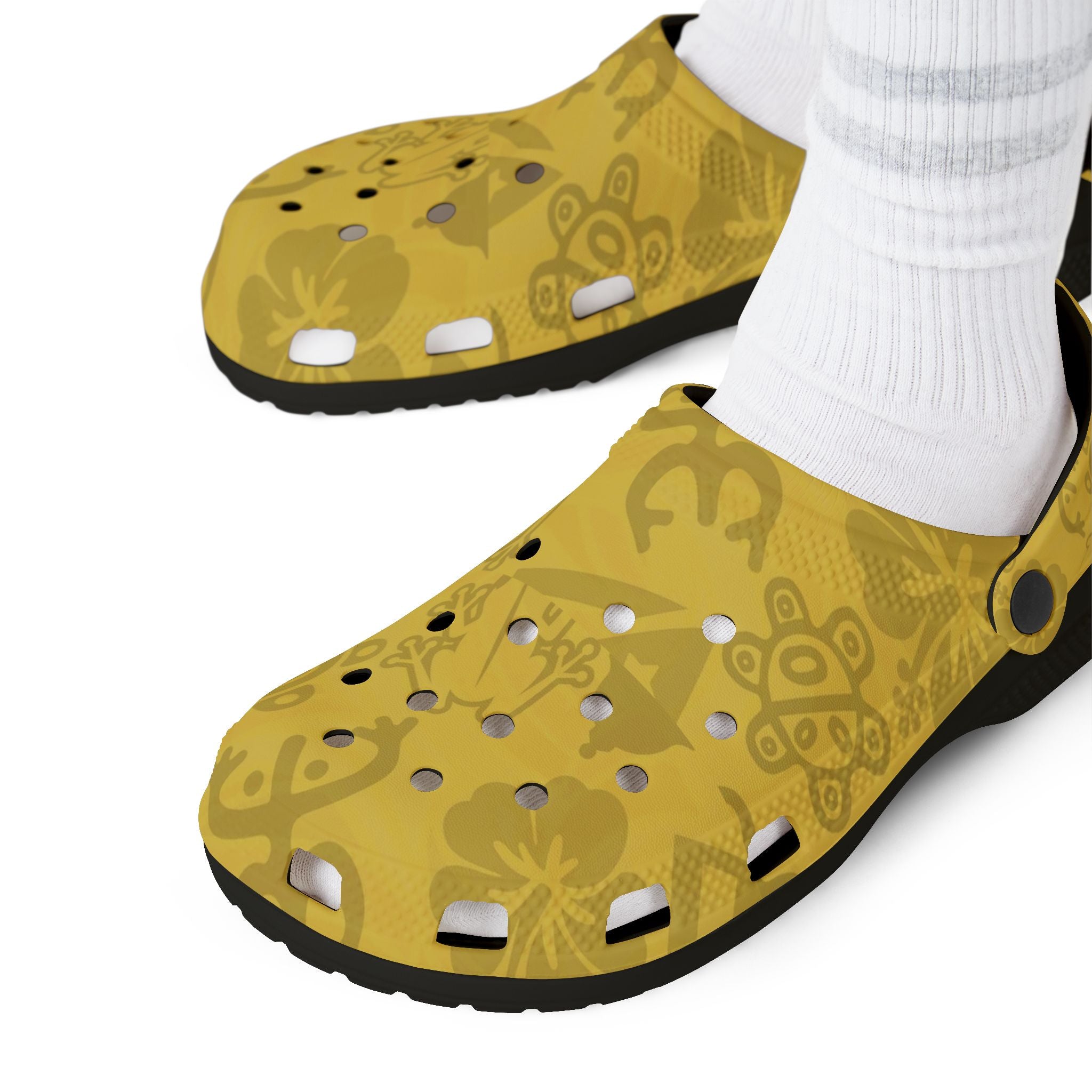 Puerto Rico 'Borikén' EVA Foam Clogs — Lightweight Taino-Inspired Comfort