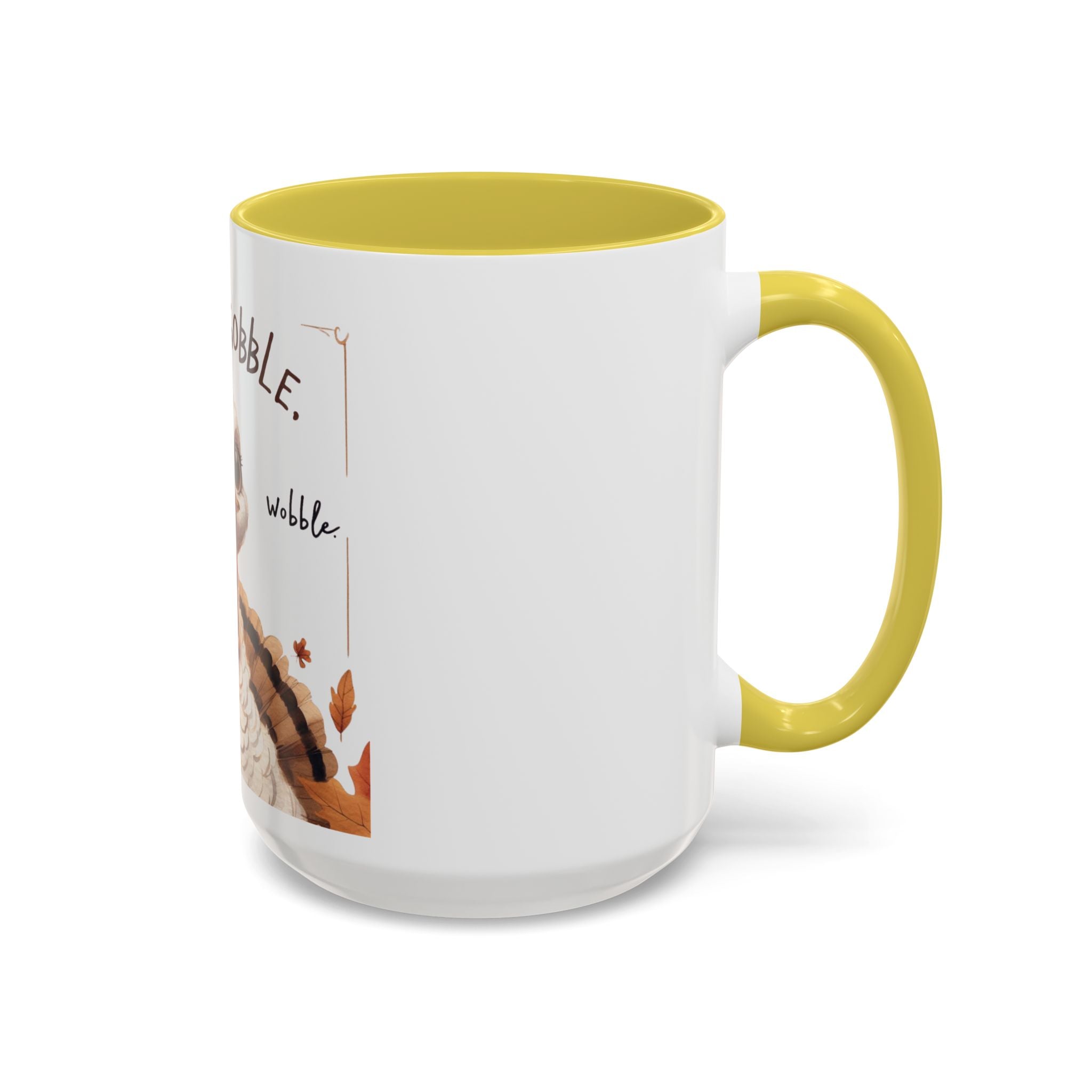 Mix cozy, aesthetic, and autumn-inspired sayings 🍁 Whimsical Thanksgiving Mug - Gobble Gobble Design