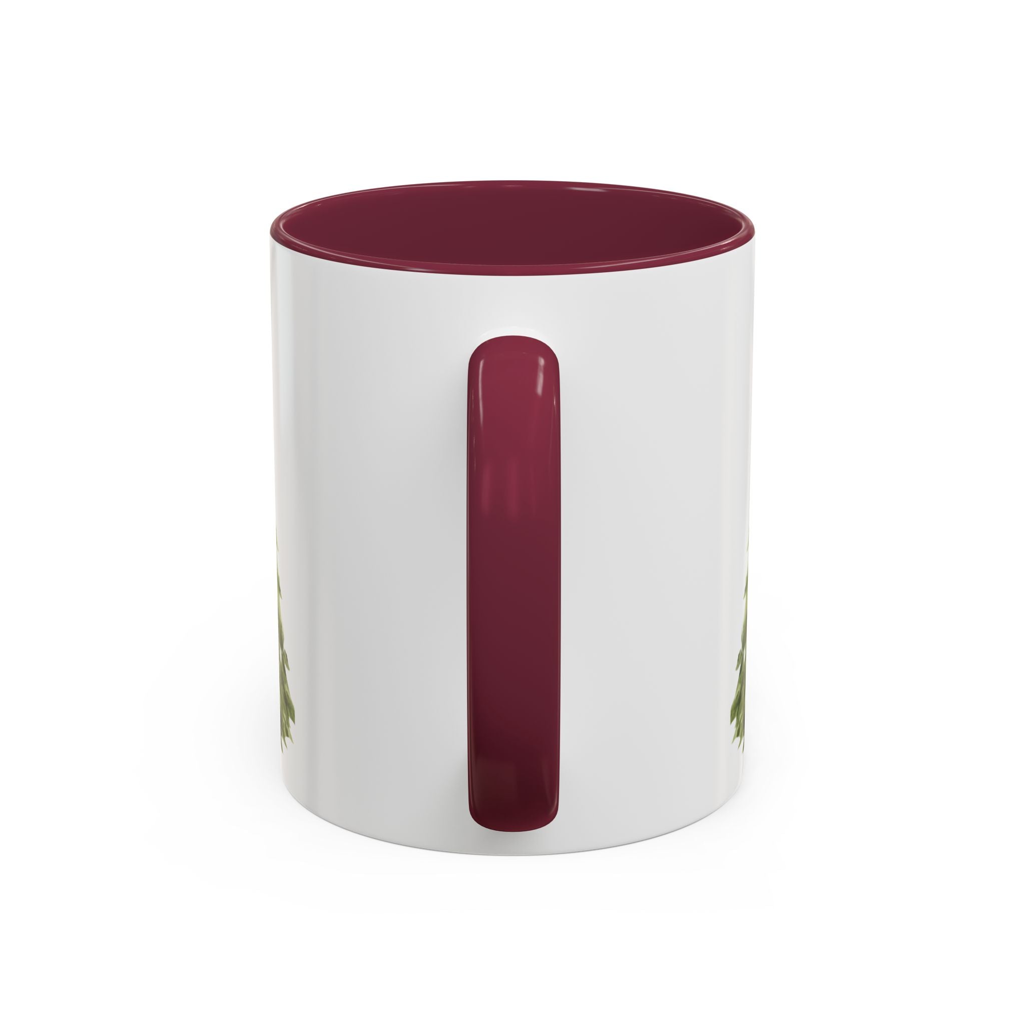 Christian Cross & Pine Tree Mug — Faith Reminder Coffee Cup (11oz/15oz)