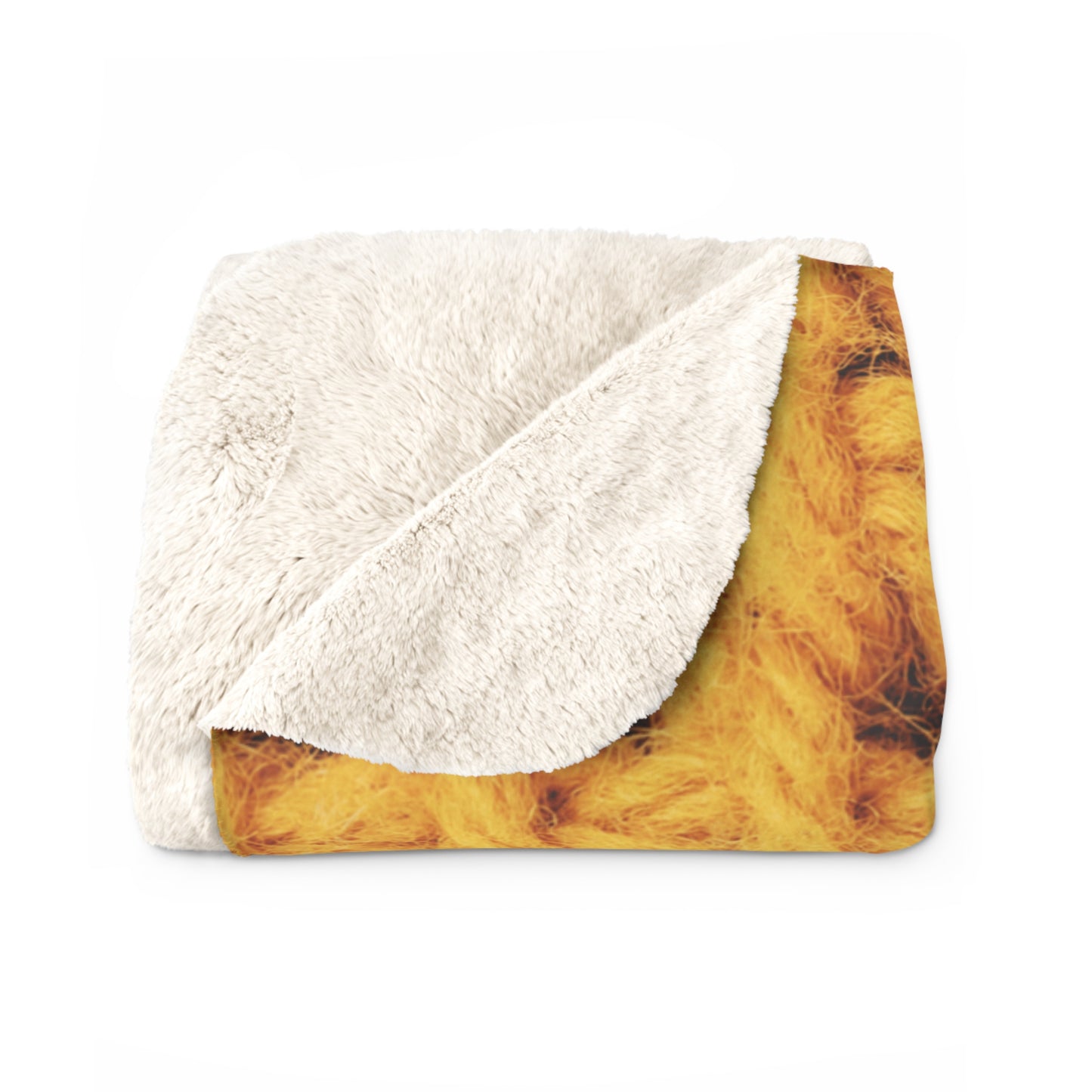 Teacher Appreciation Sherpa Blanket — "Teaching Is a Work of Heart" Cozy Fleece Throw