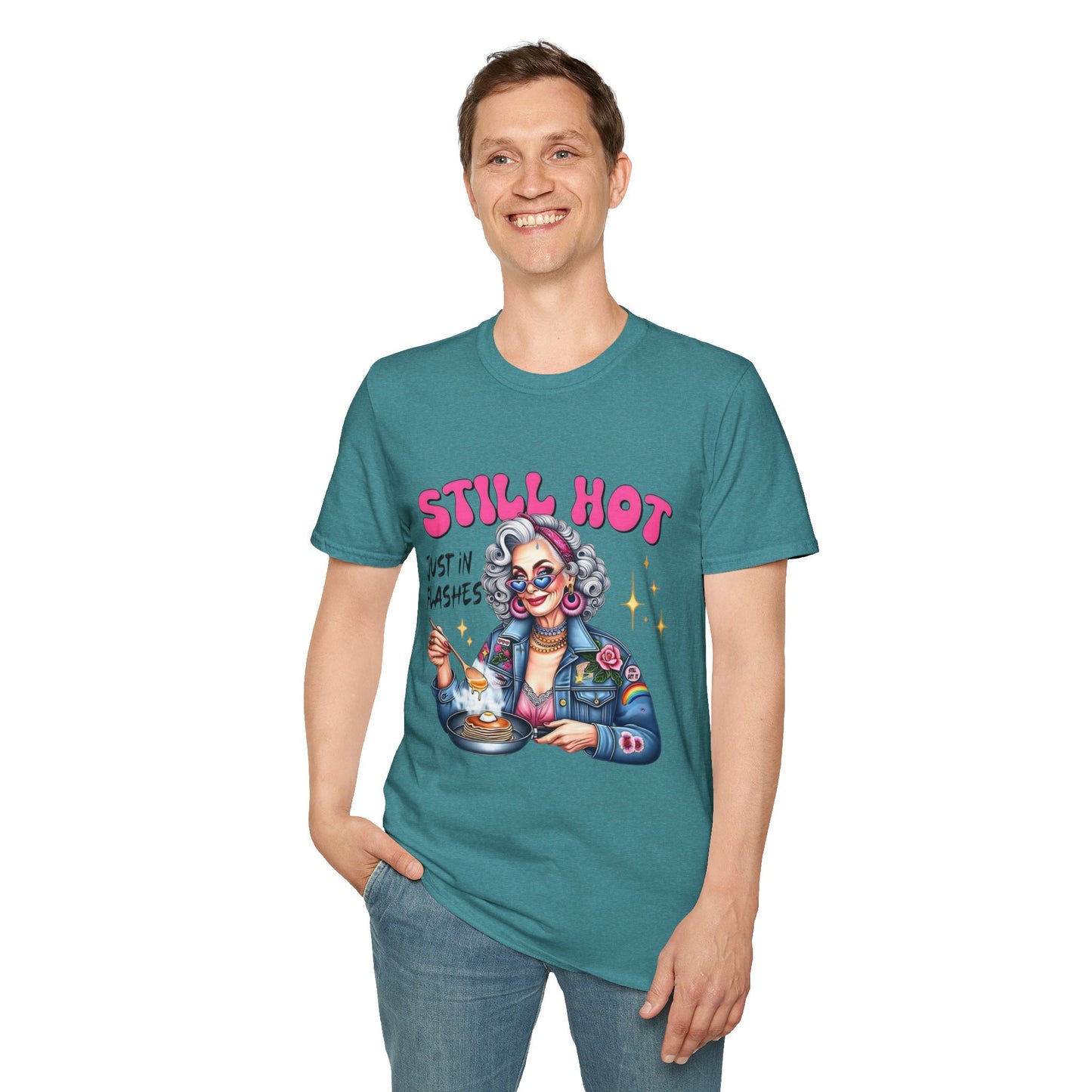 Humorous Retro Cooking T-Shirt, Funny Gift for Chefs and Foodies, Casual Wear, Gift for Grandma, Birthday Gift, Kitchen Humor Tee