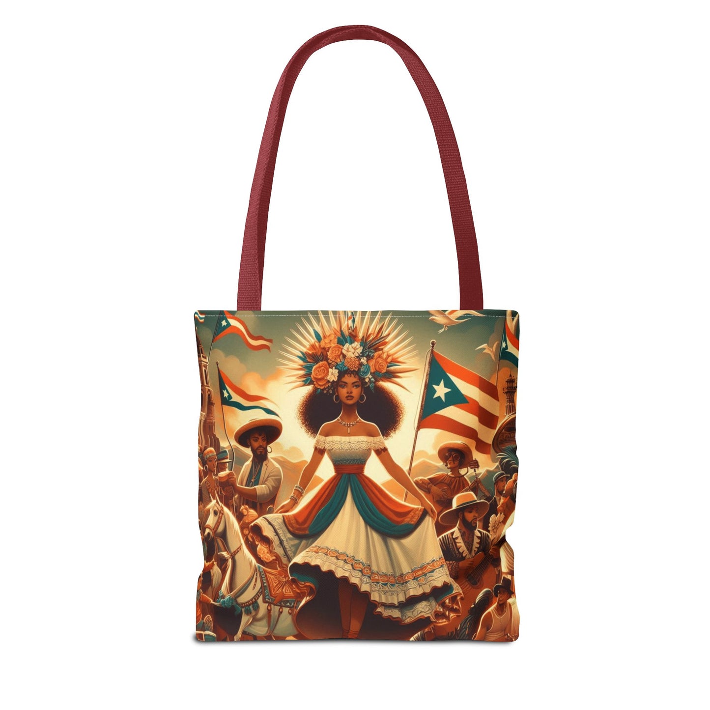 Puerto Rico Design Tote Bags Tote Bag (AOP)