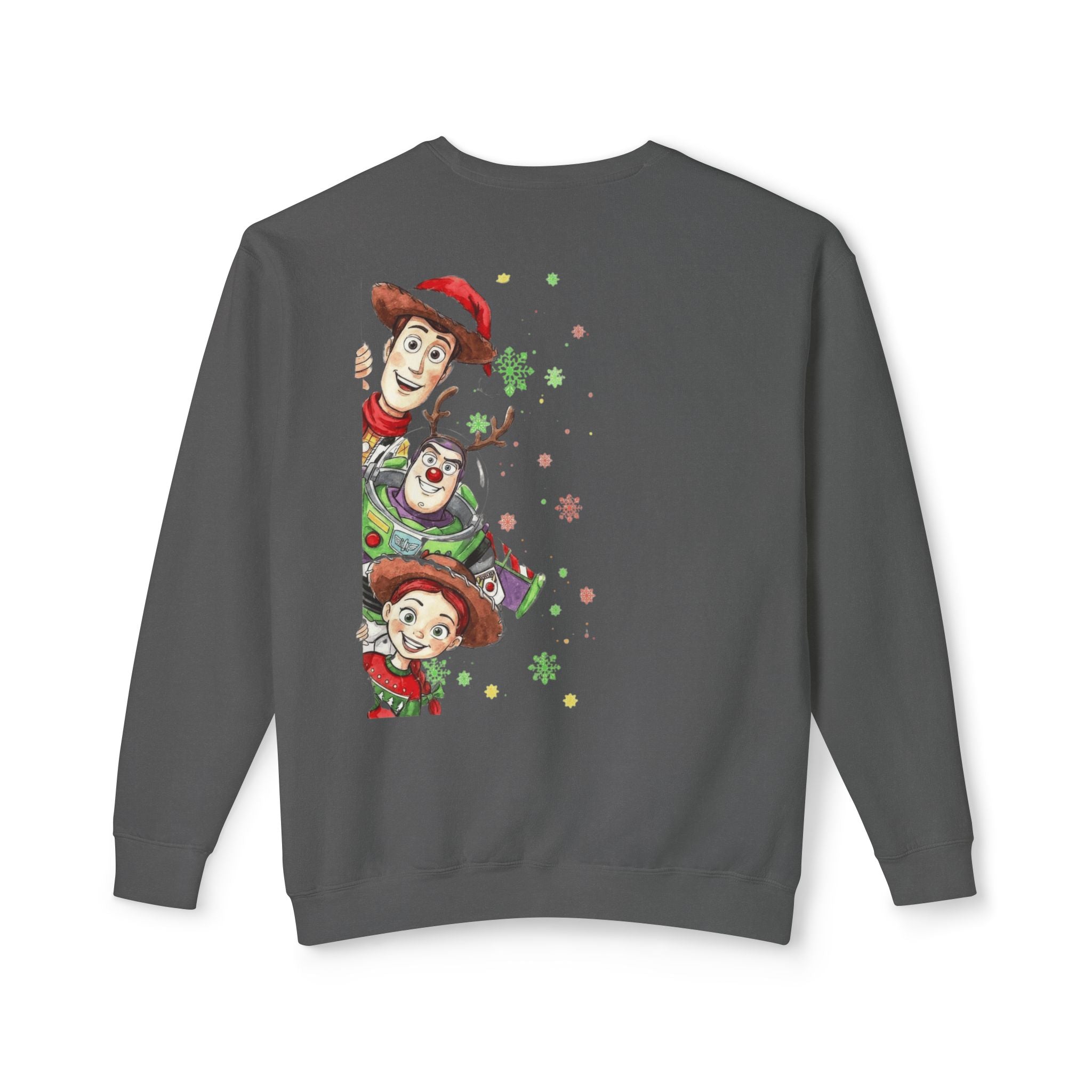 Christmas Toy Cowboy Crewneck Sweatshirt  Festive Woody & Friends Holiday Sweatshirt Cartoon Christmas T-shirts and Sweaters