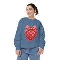 Strawberry Bow Sweatshirt  "I Love You Berry Much" Cute Valentine Pullover