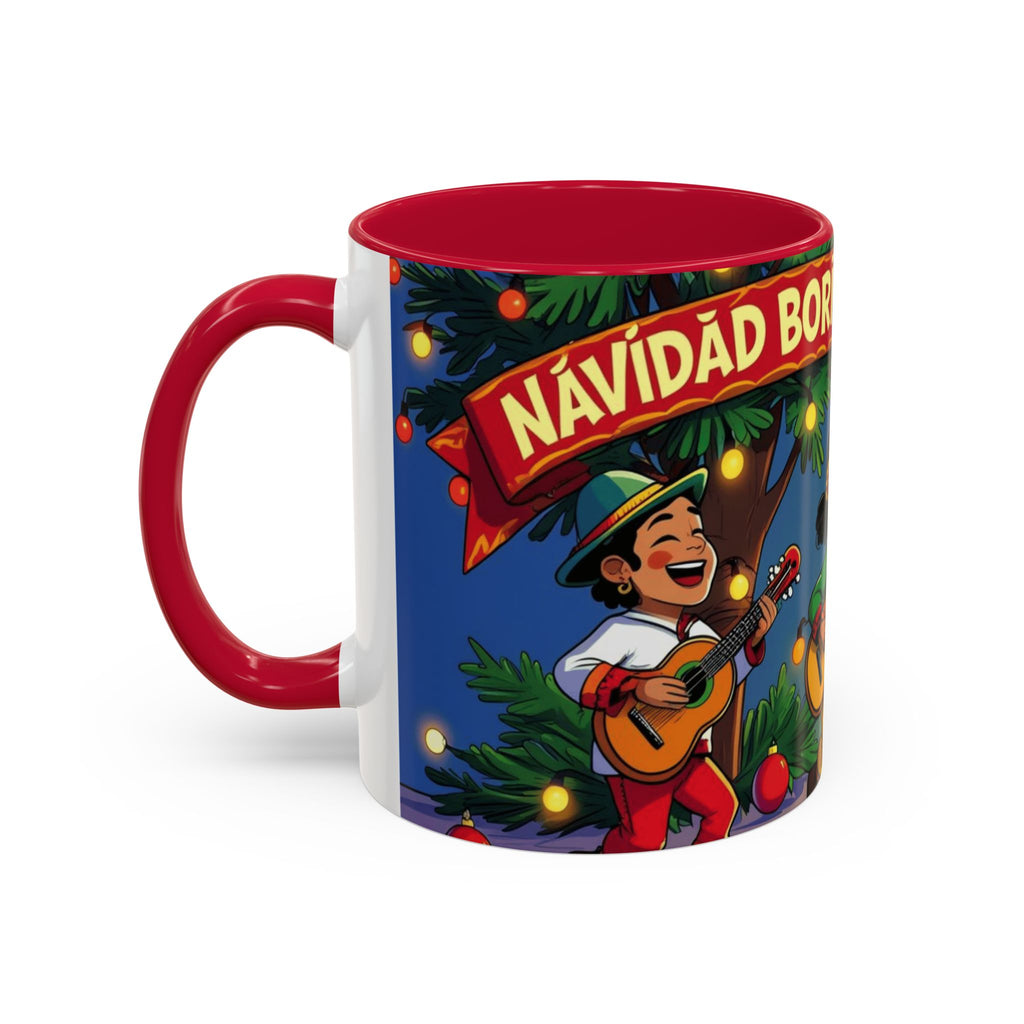 Navidad Boricua Mug Vibrant Puerto Rican Celebration Mug