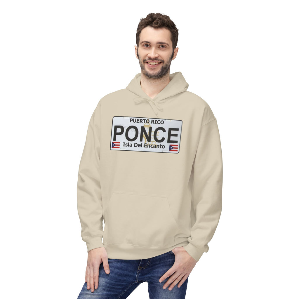 Ponce Puerto Rico License Plate Hoodie Isla Del Encanto Pullover