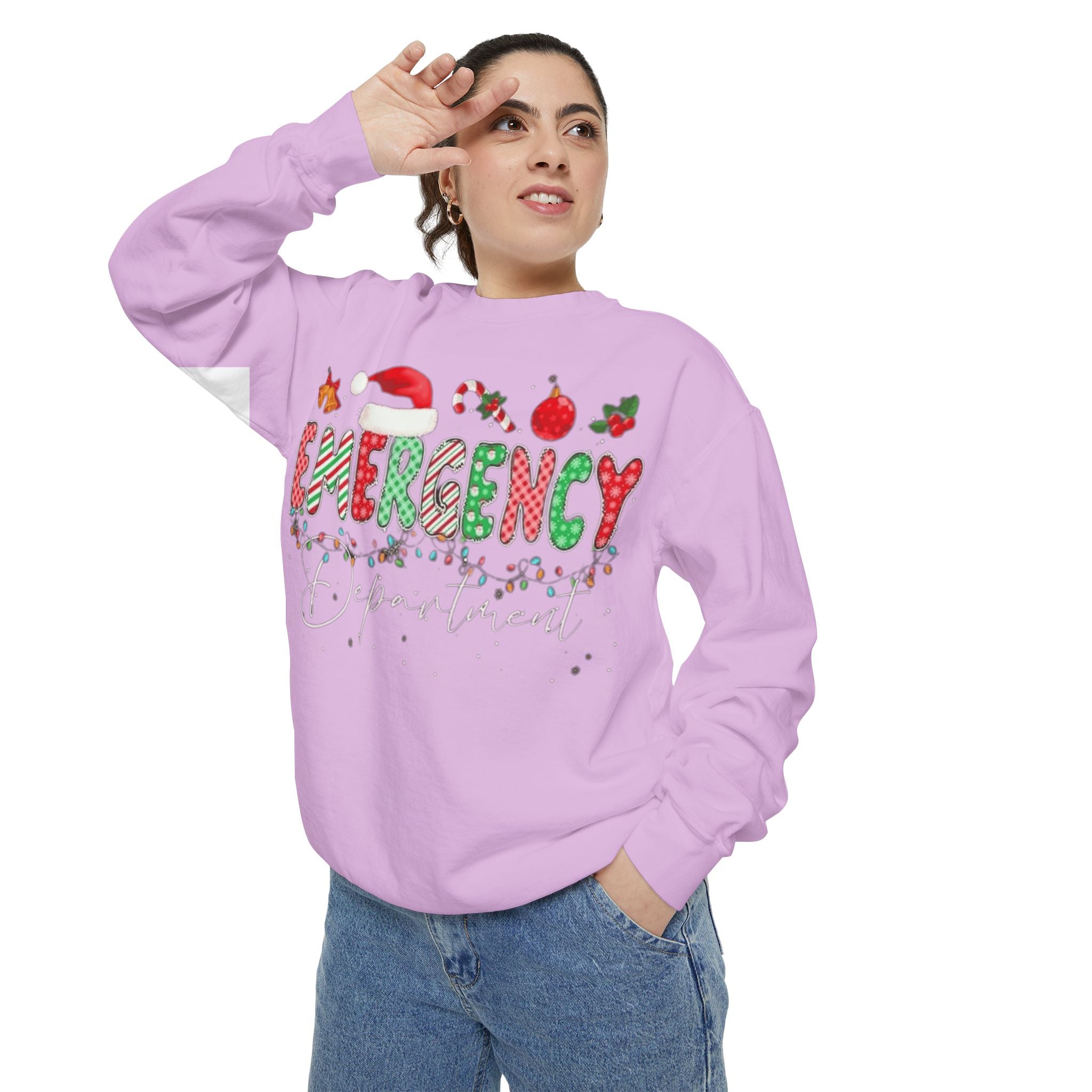 Holiday 'Emergency Department' Christmas Sweatshirt