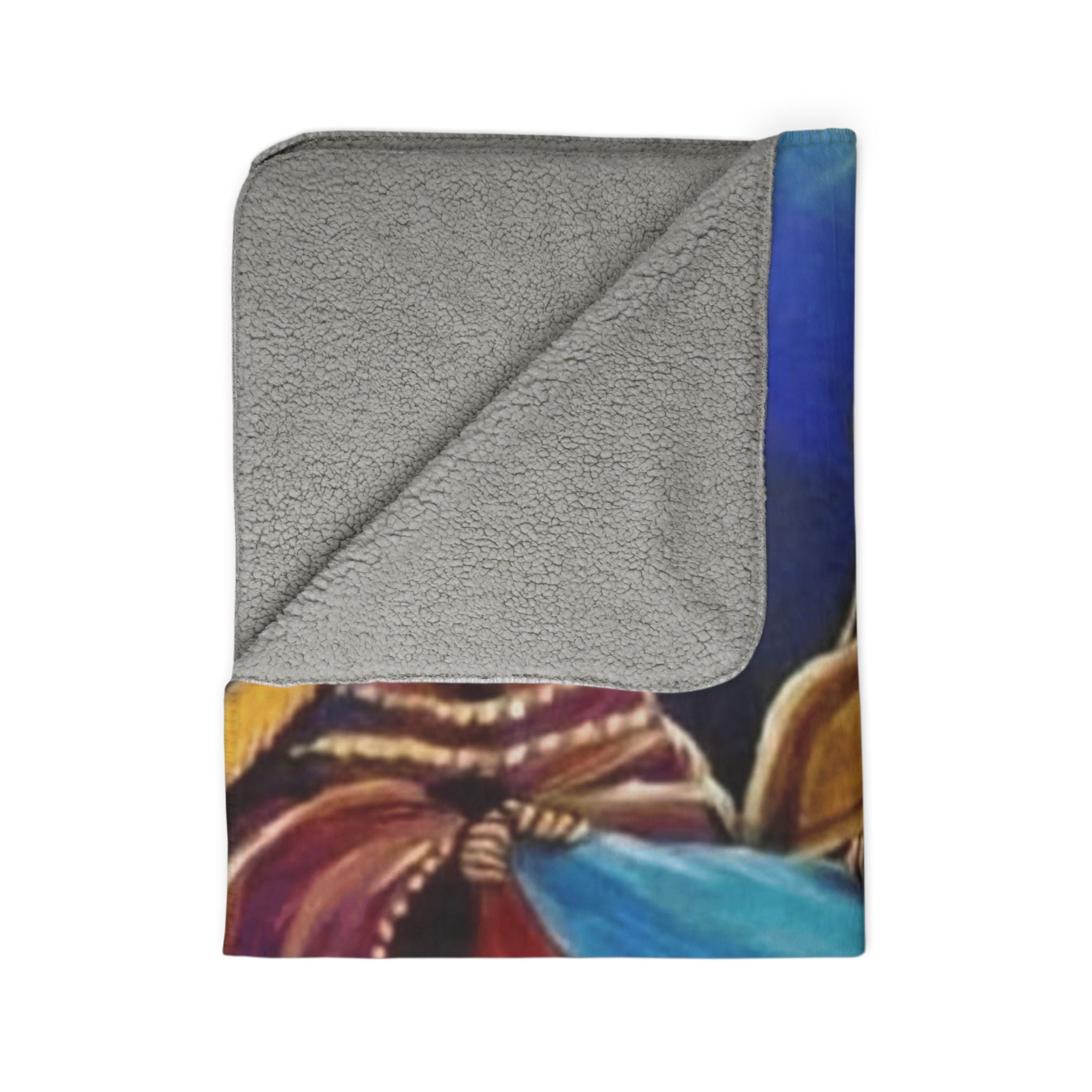Puerto Rican Flag Three Kings Fleece Sherpa Blanket Colección Navidades Puerto Rico – Nueva Colección de Navidad!