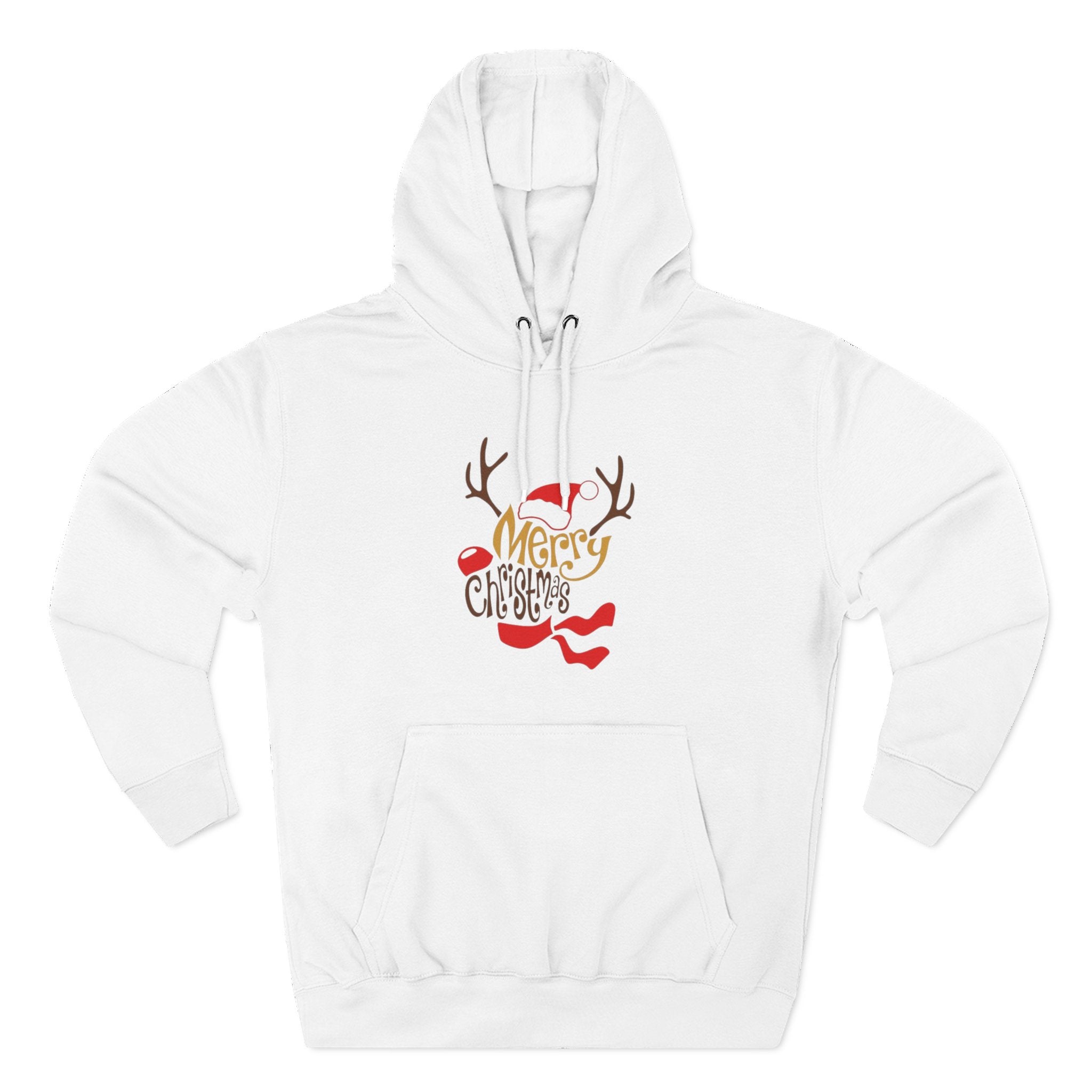 Holiday Apparel | Christmas Tees & Sweatshirts with Festive Quotes Merry Christmas Fleece Hoodie