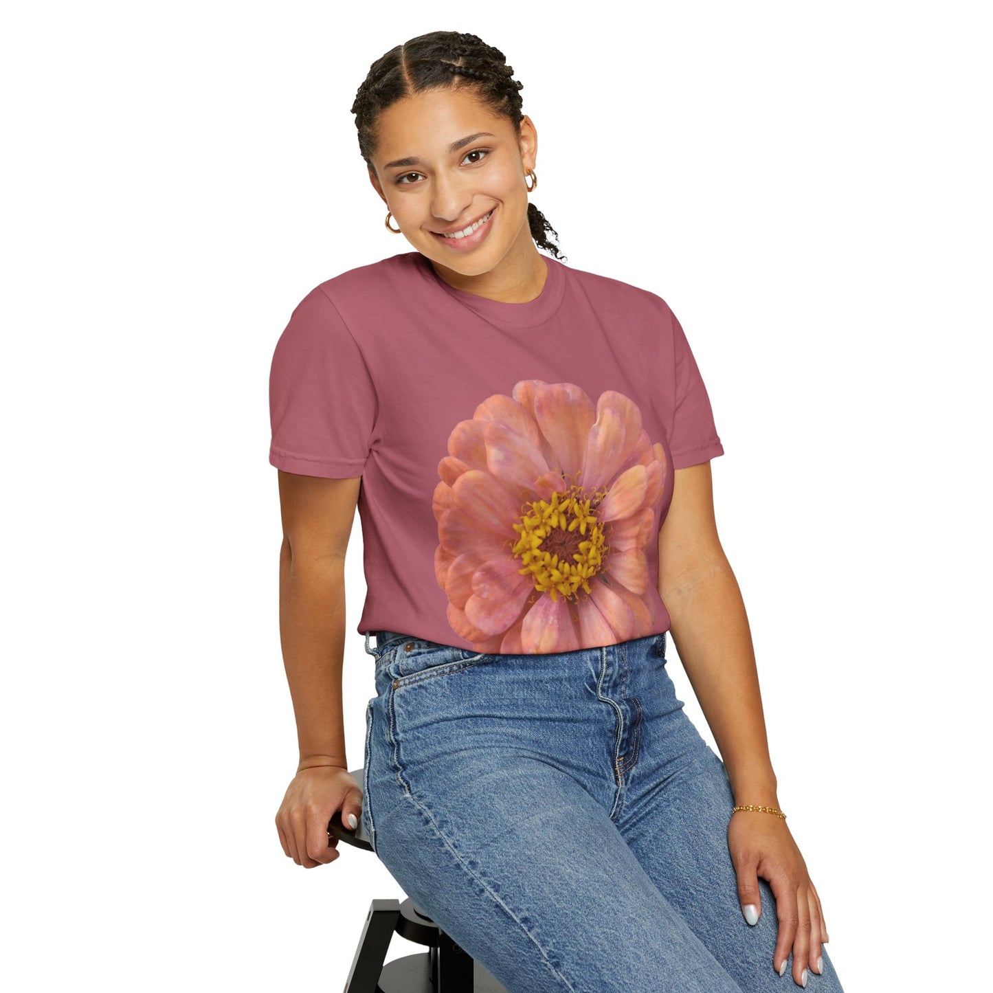 Floral Unisex T-Shirt, Casual Floral Tee, Gift for Flower Lovers, Spring Wardrobe Essential, Unique Graphic Tee, Summer Fashion